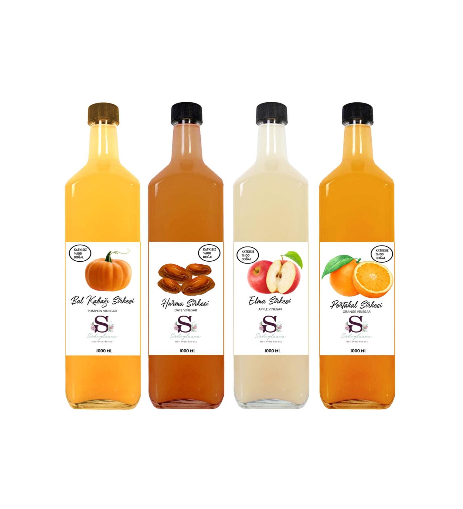 Suheylaana Natural Pumpkin Date Apple and Orange Vinegar 1000 Ml