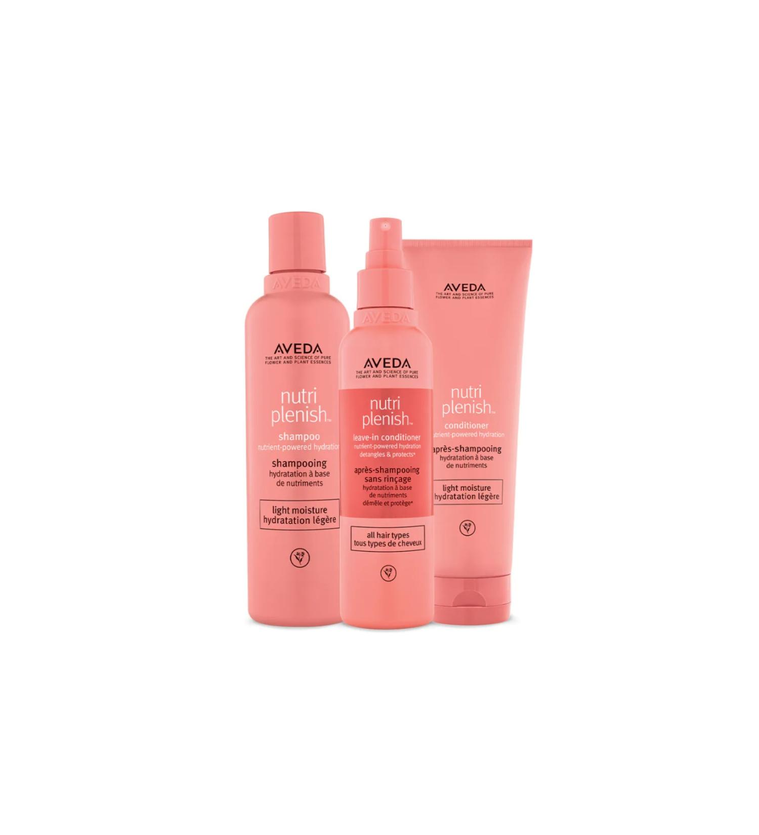 Aveda Nutriplenish Intense Nourishing and Moisturizing Complete Hair Care Set for Dry Hair