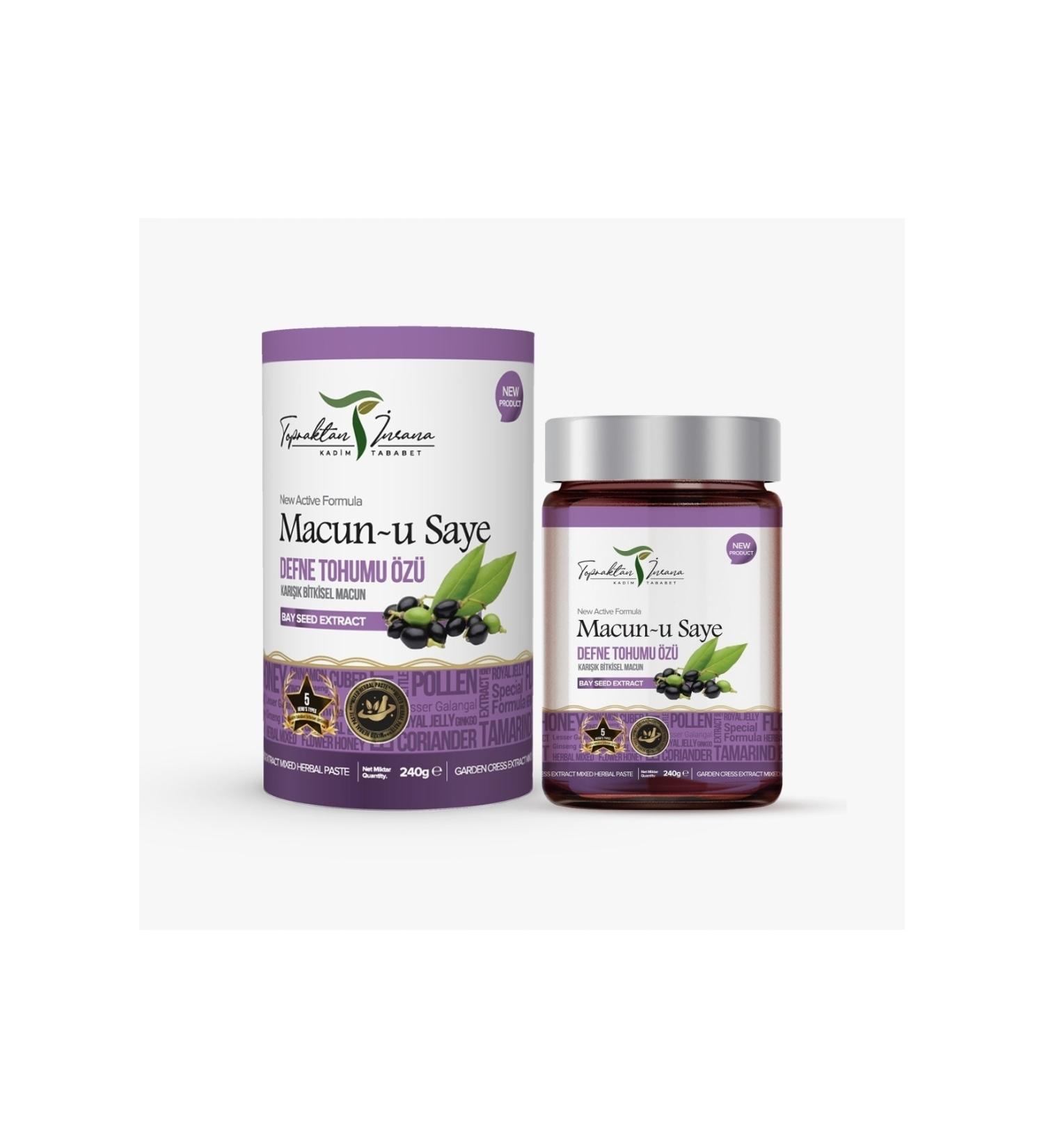 from soil to human Laurel Crassula Paste-u Saye Laurel Seed Extract 5 Herb Mixture 240 gr