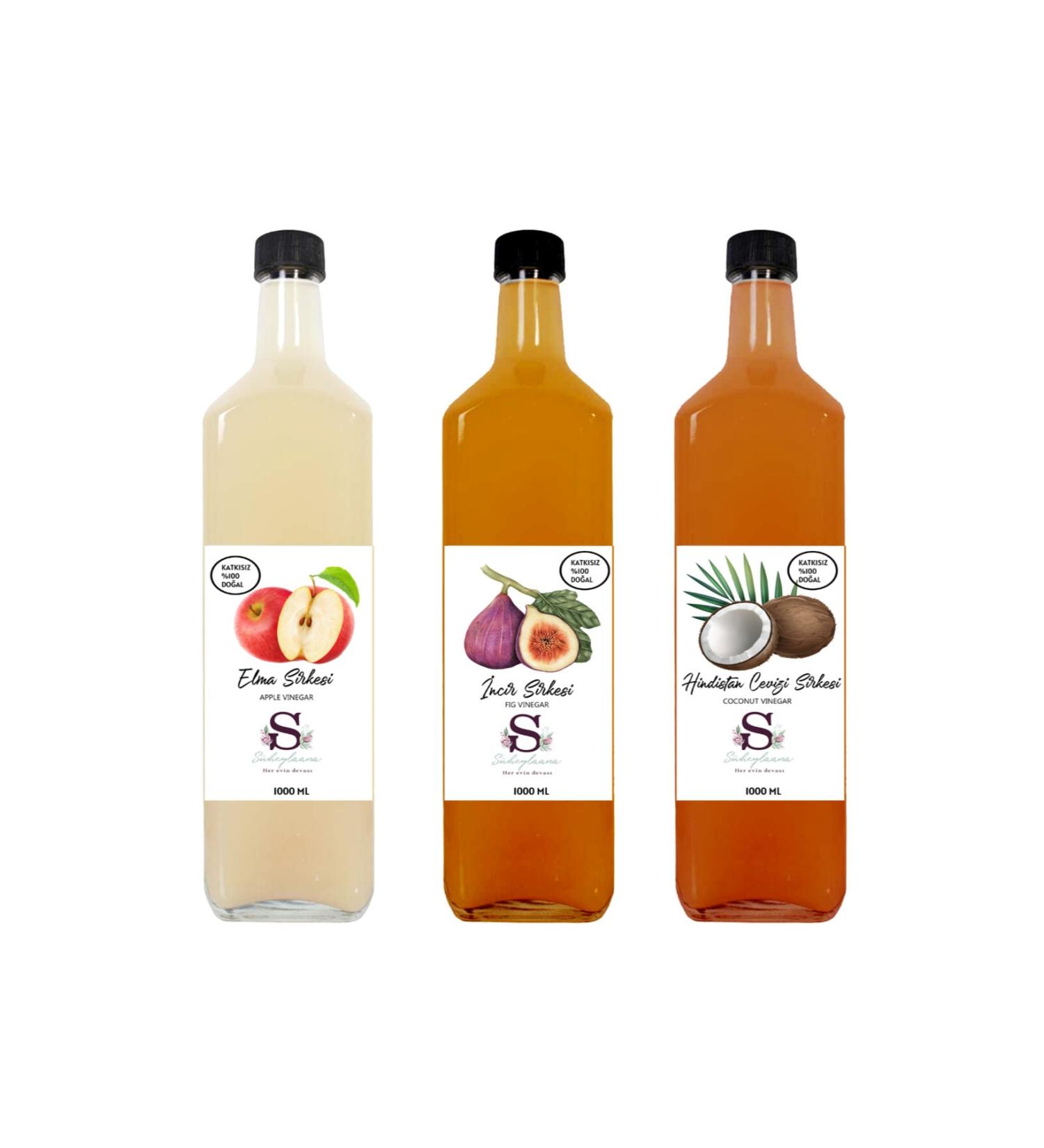 Suheylaana Natural Apple Fig and Coconut Vinegar 1000 Ml