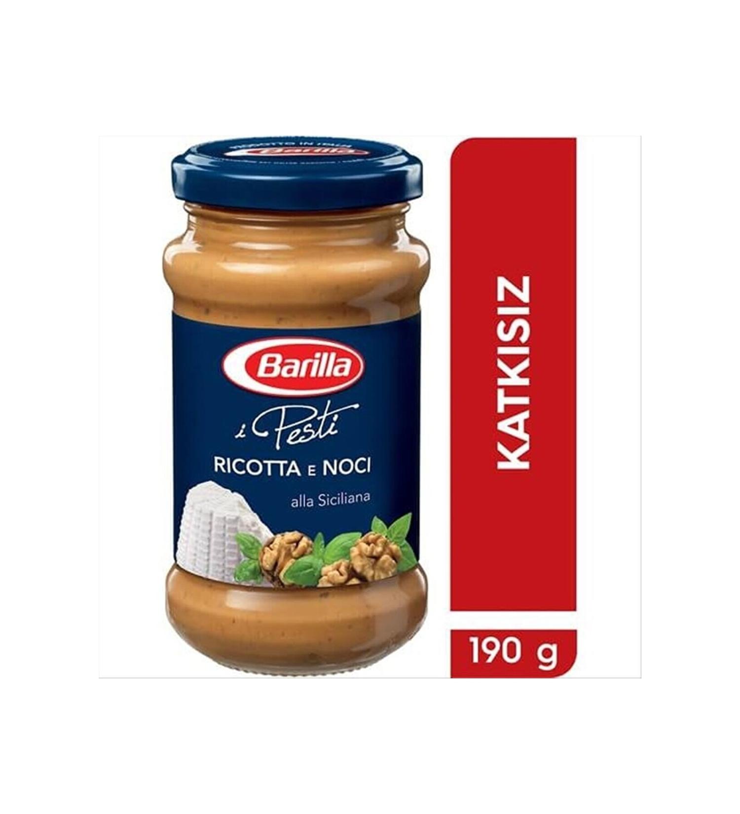 GROS Barilla Pasta Pesto Noci Siciliana 190 G - Buy Online on GoSupps.com