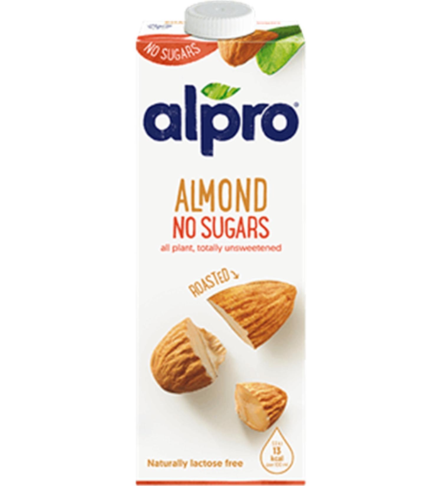 GROS Alpro Unsweetened Almond Milk 1 L