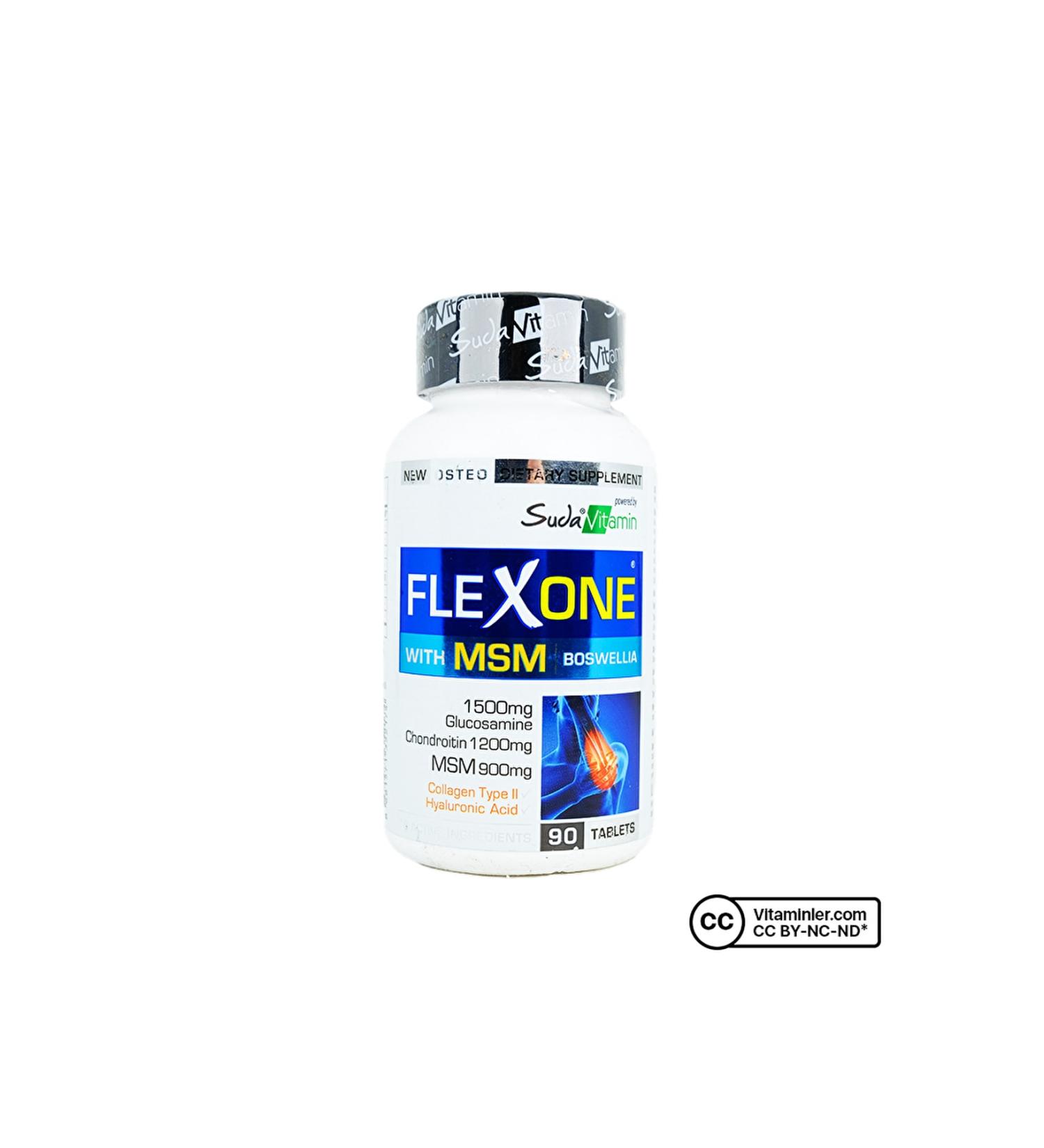 Collagen in Water Vitamin Flexone in Water 90 Tablets - Unflavored