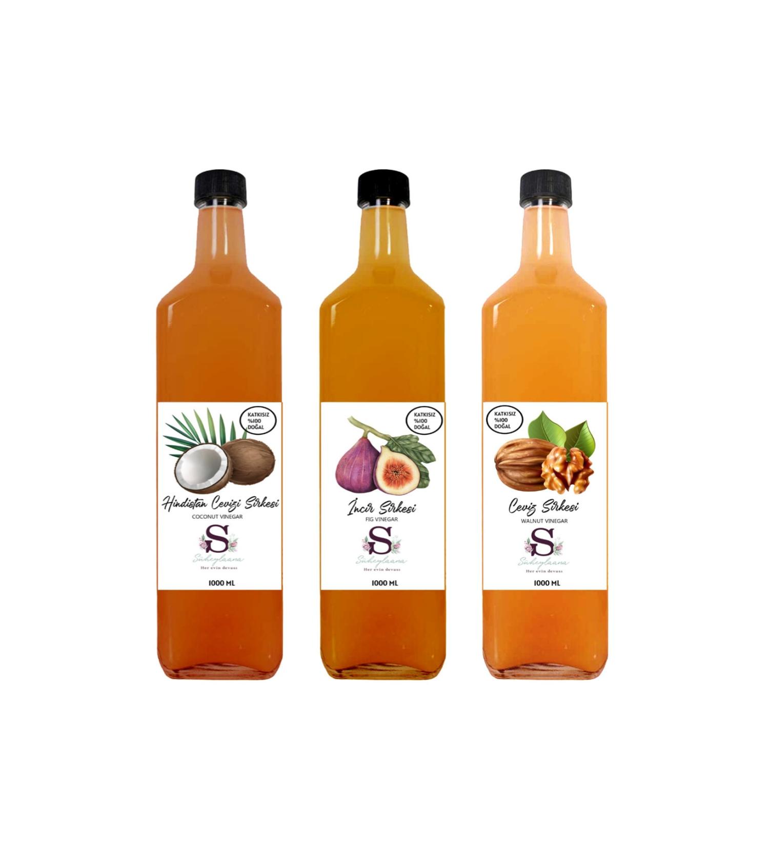 Suheylaana Natural Fig Coconut Fig and Walnut Vinegar 1000 Ml
