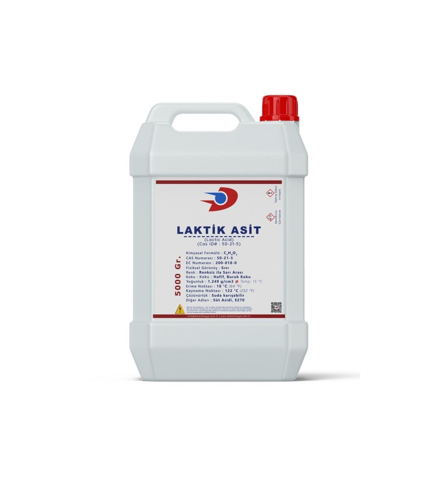 Dollar Chemistry Lactic Acid (food Quality ) (e270) Milk Acid 5 kg