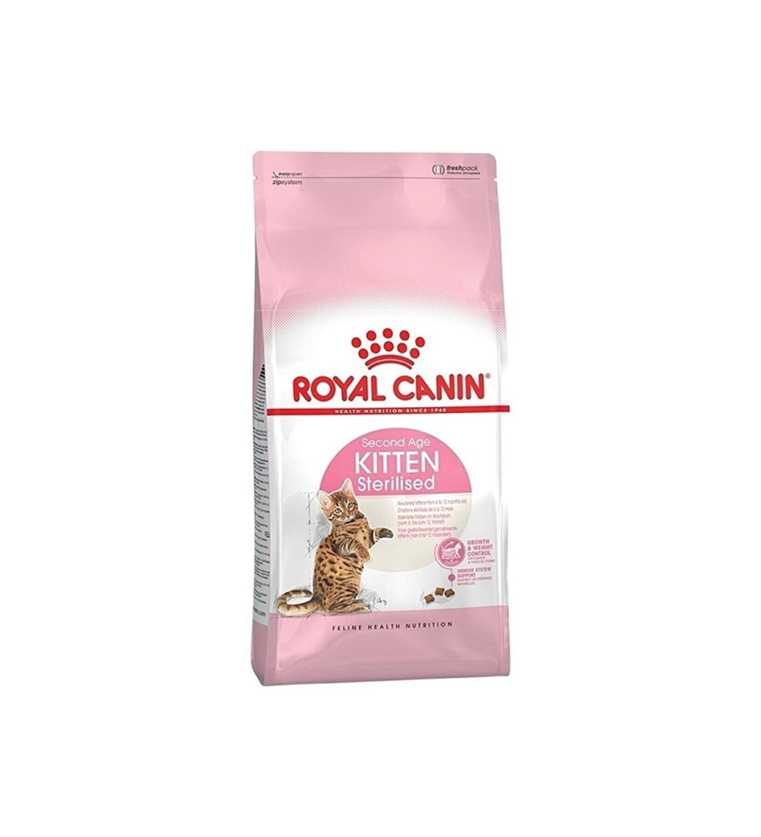 Royal Canin Kitten Sterilized 2 Kg Neutered Cat Food for Kittens