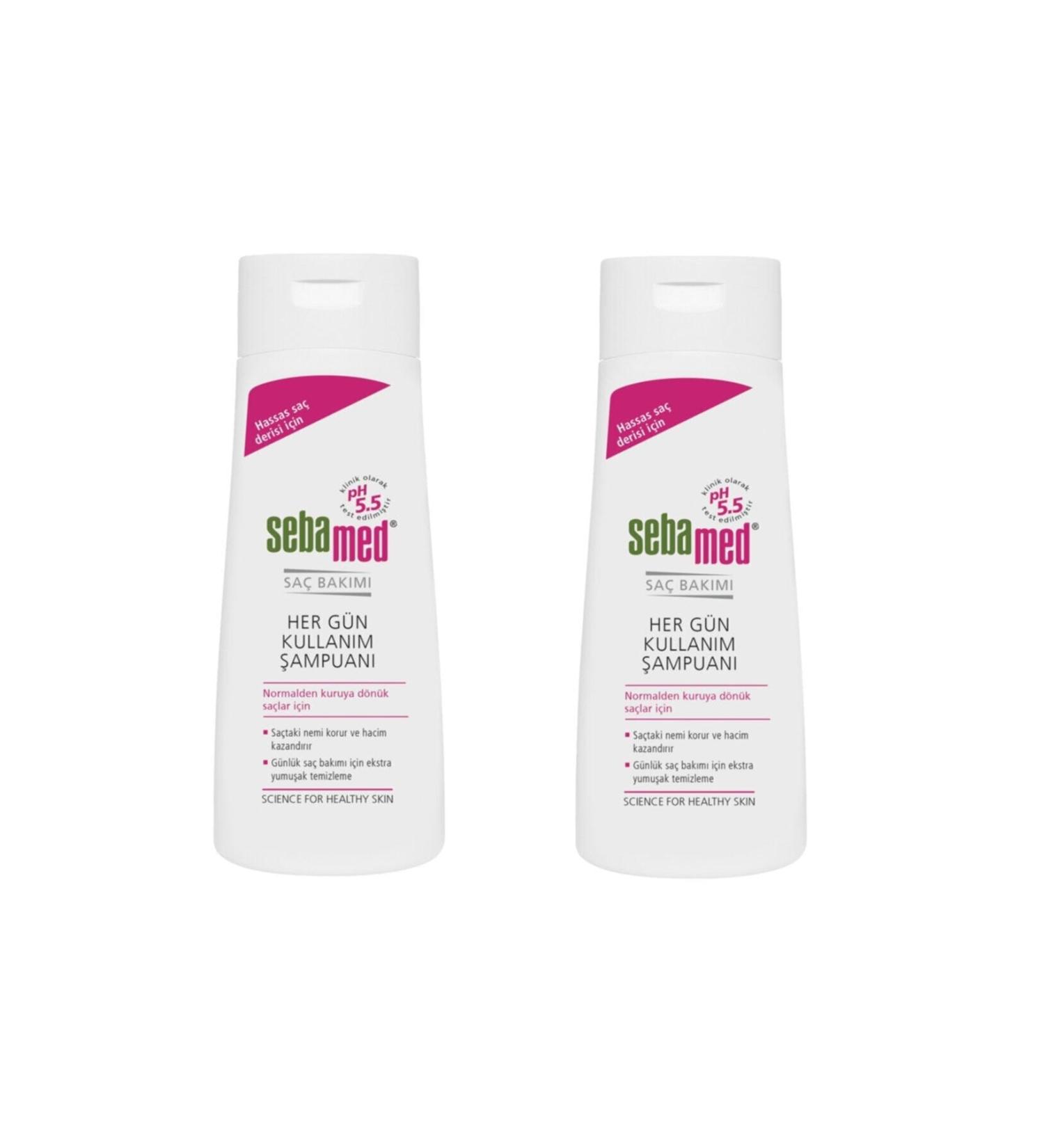Sebamed Shampoo Daily Use 200 Ml X 2 Pieces