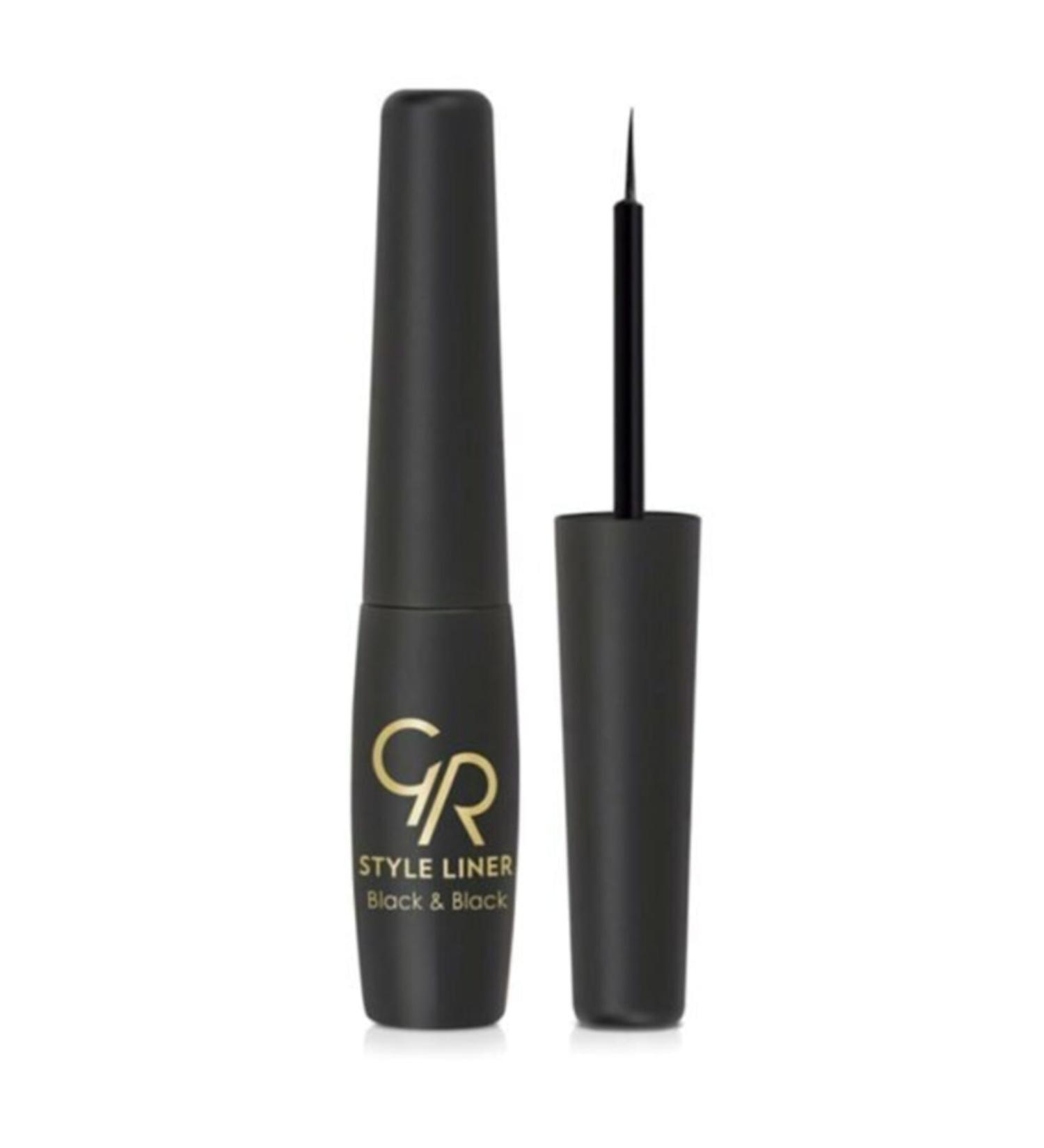Golden Rose Style Liner Black & Black 14
