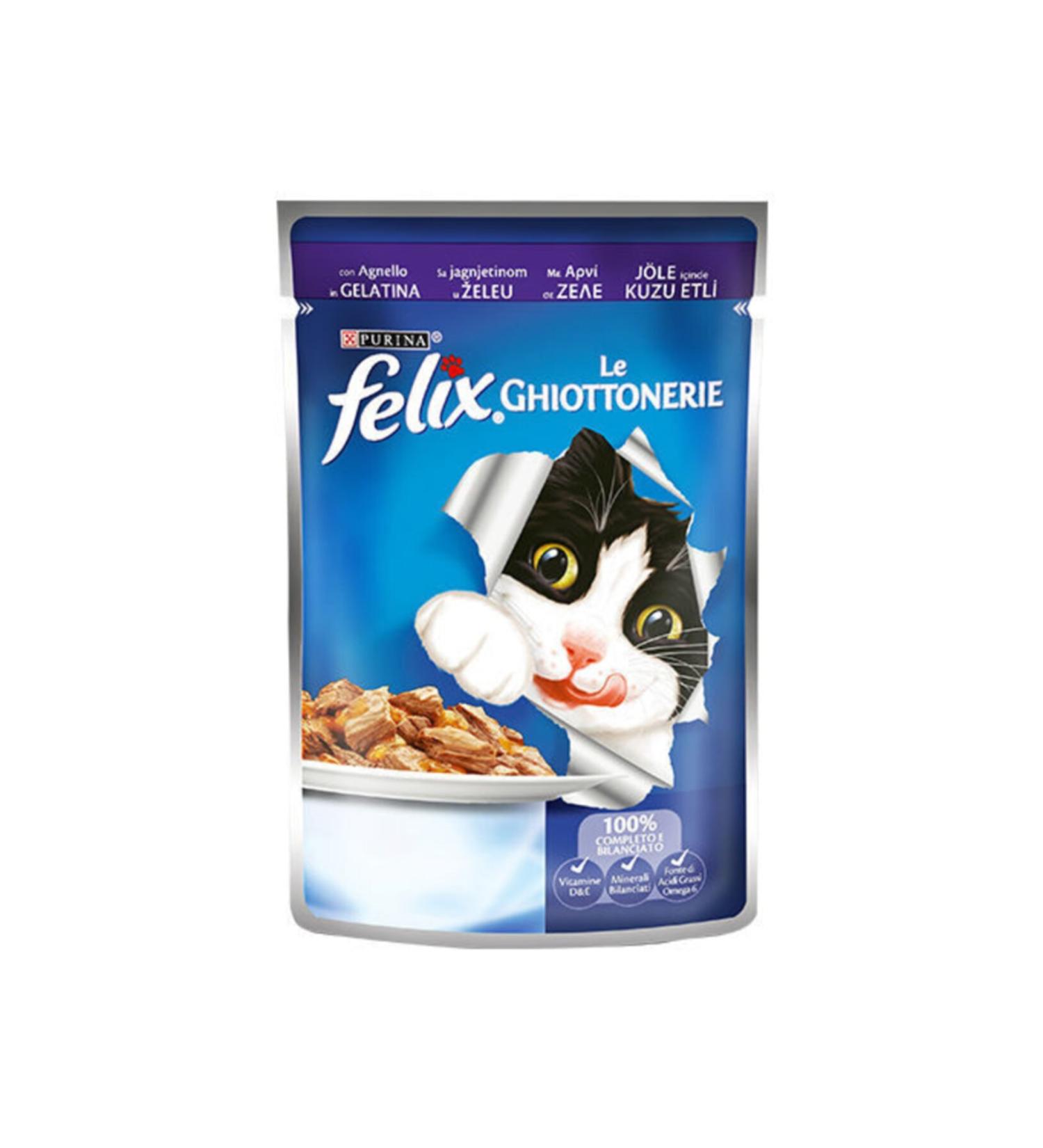 FELIX Lamb Cat Pouch Liquid 20 Lit Set