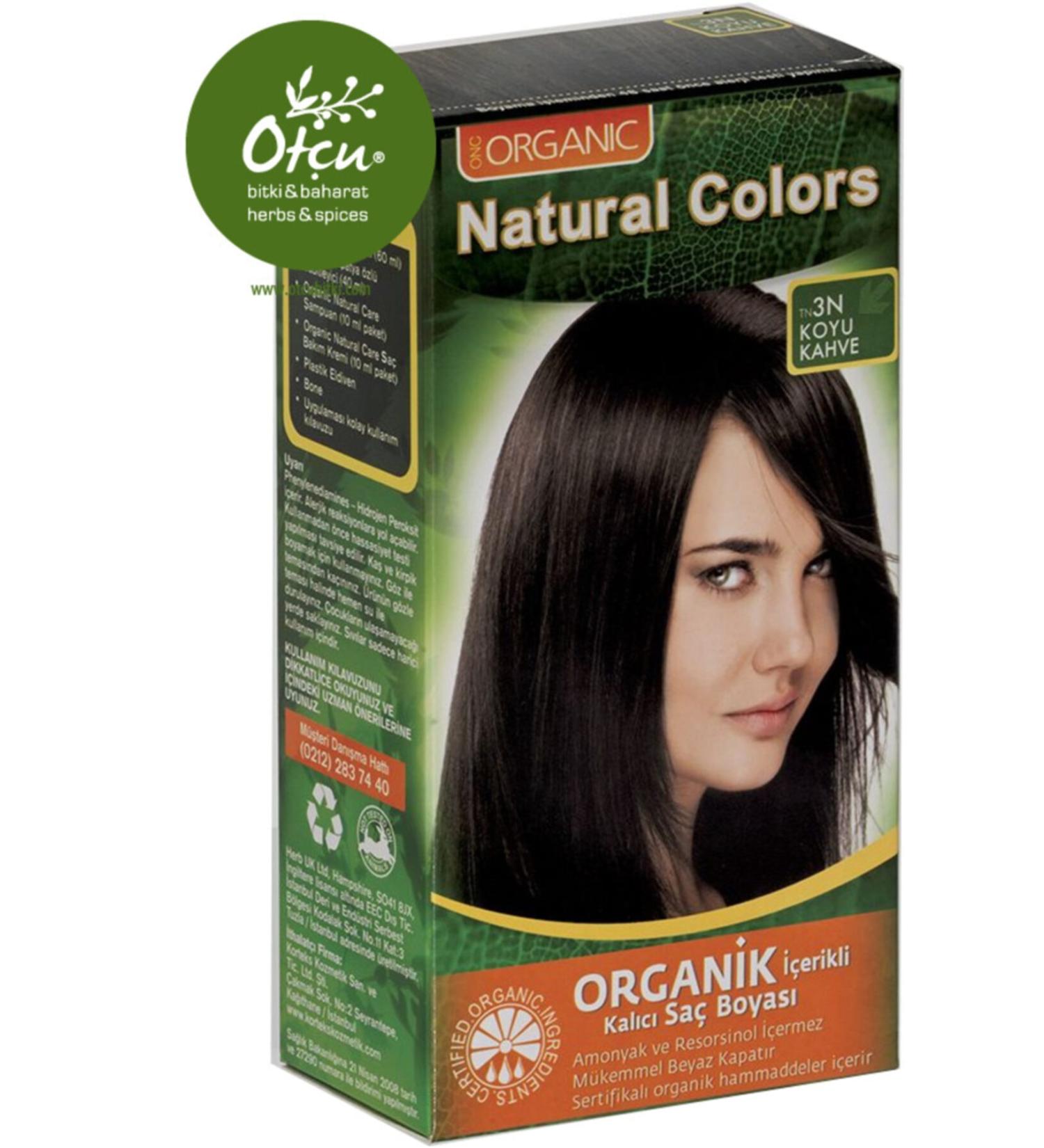 Natural Colors 3n Dark Brown Organic Hair Dye
