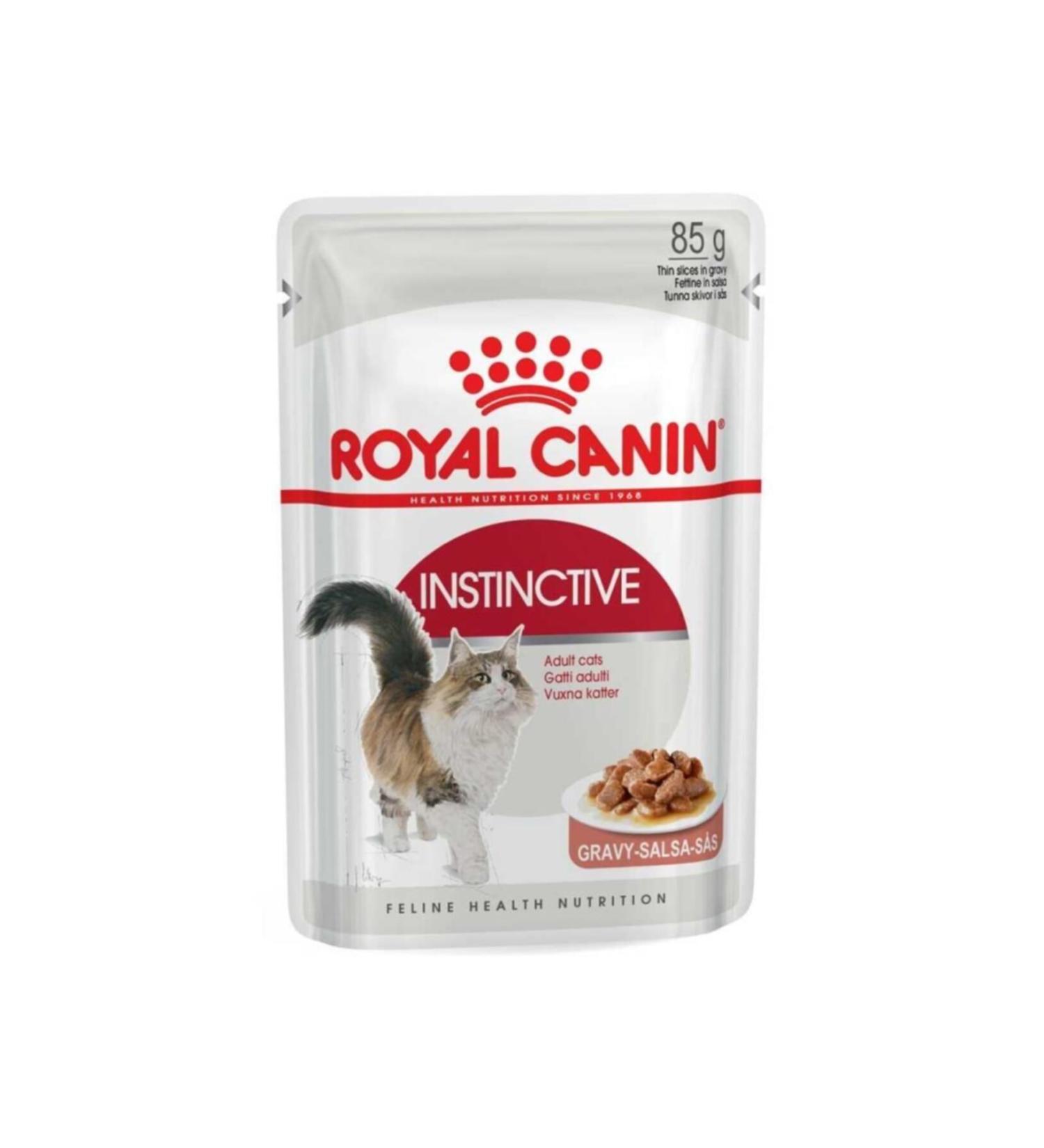 Royal Canin Instinctive Adult Canned Cat Food 85 Gr 12 Pieces