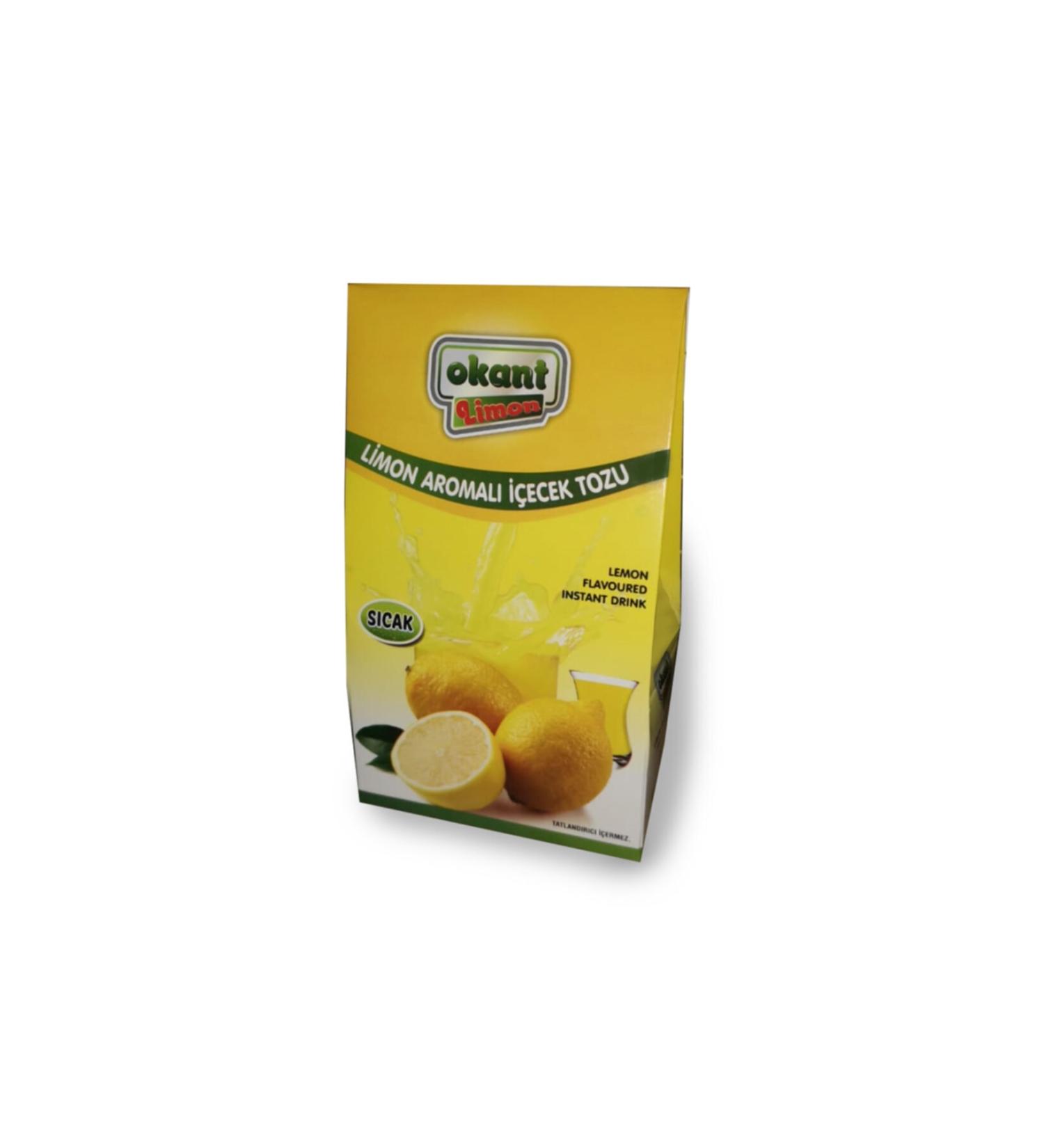 Okant Lemon Flavored Hot Drink Powder 225 Gr