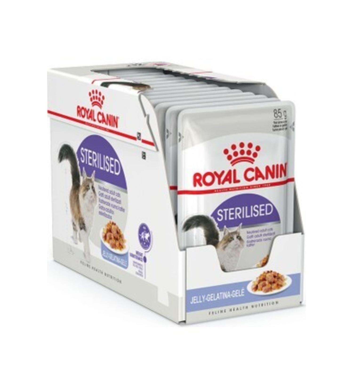 Royal Canin Jelly Sterilized Wet Cat Food 85 Gr X 12