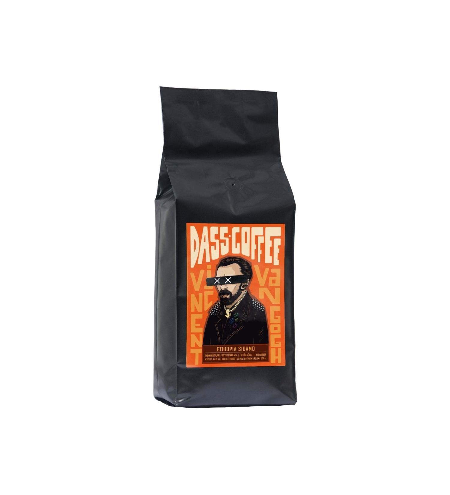Dass Coffee Ethiopia Sidamo Filter Coffee 1kg - French Press Grind