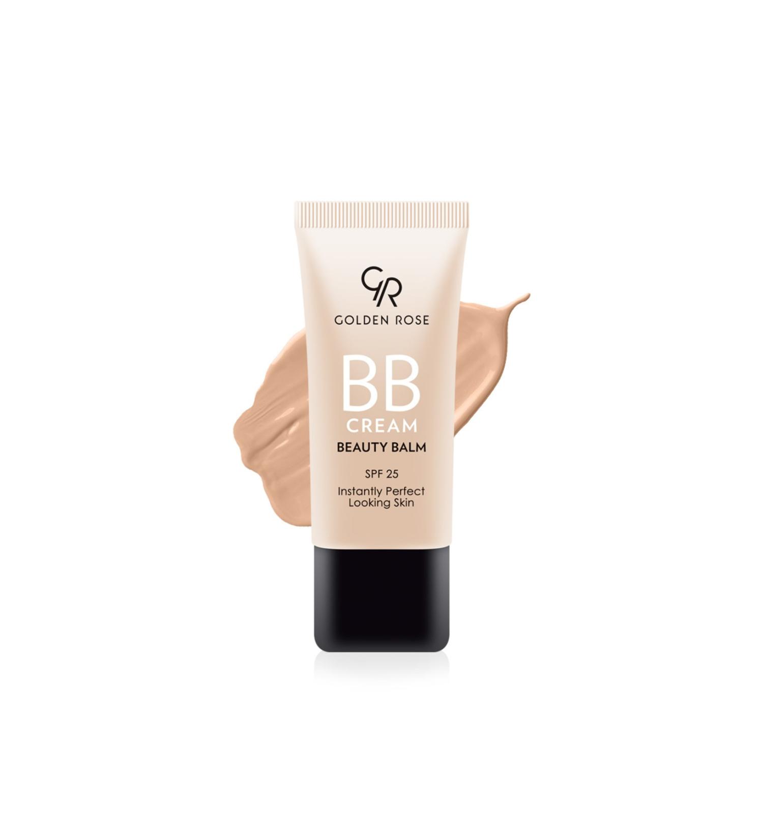 Golden Rose Bb Cream Beauty Balm Spf25 Vitamin 5 No: 04 Medium Bb Cream 30ml