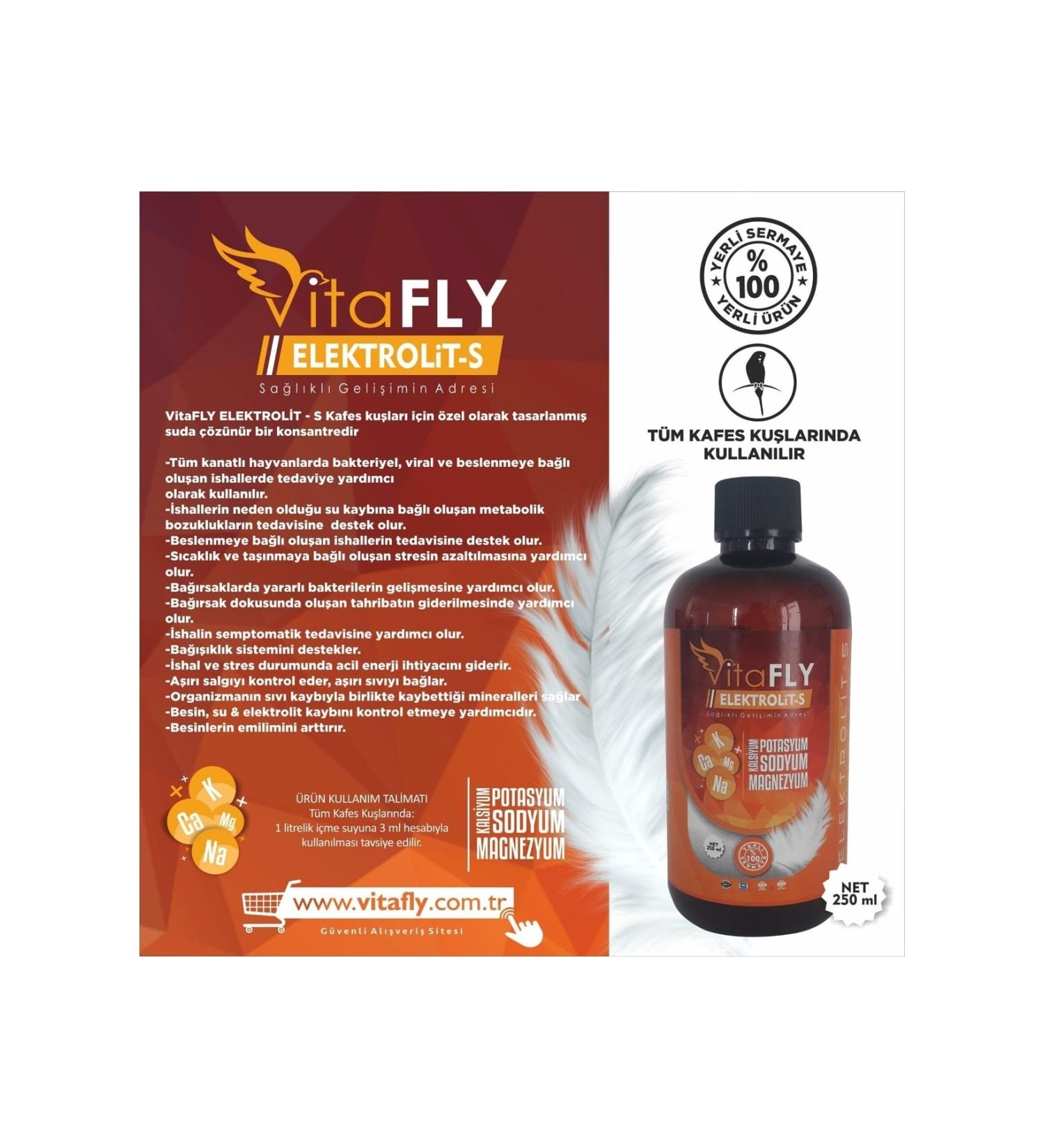 V TAFLY Vita Fly Electrolyte - S 250 Ml