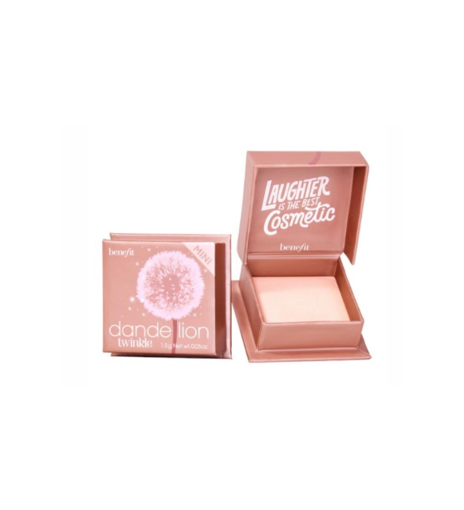 benefit cosmetics Mini Dandelion Twinkle -soft Pink Illuminating Powder