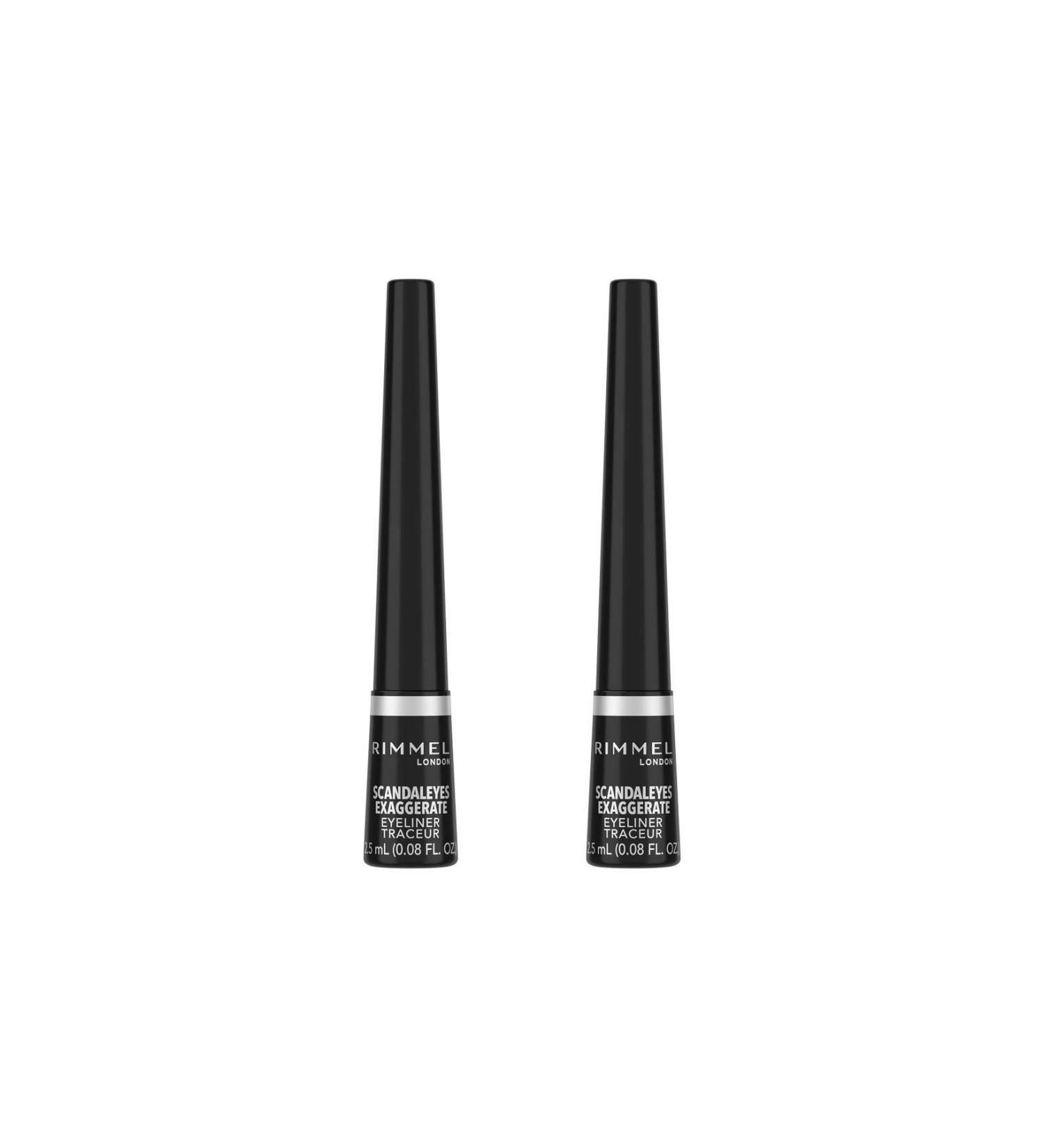 Rimmel London Eyeliner - Exaggerate Eye Liner No: 001 100% Black