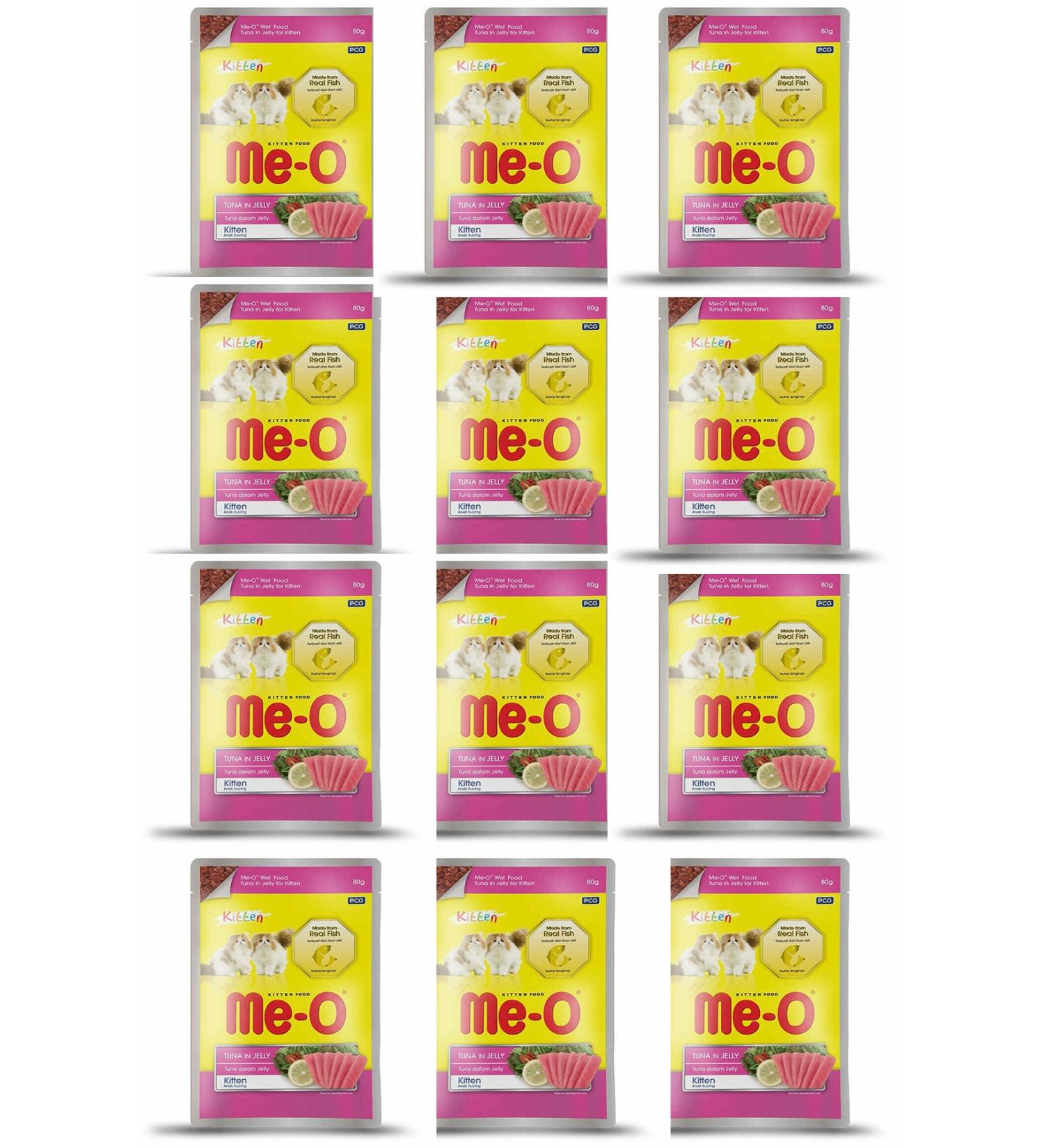 me-o Tuna Kitten Wet Food 80 Gr X 12 Pieces