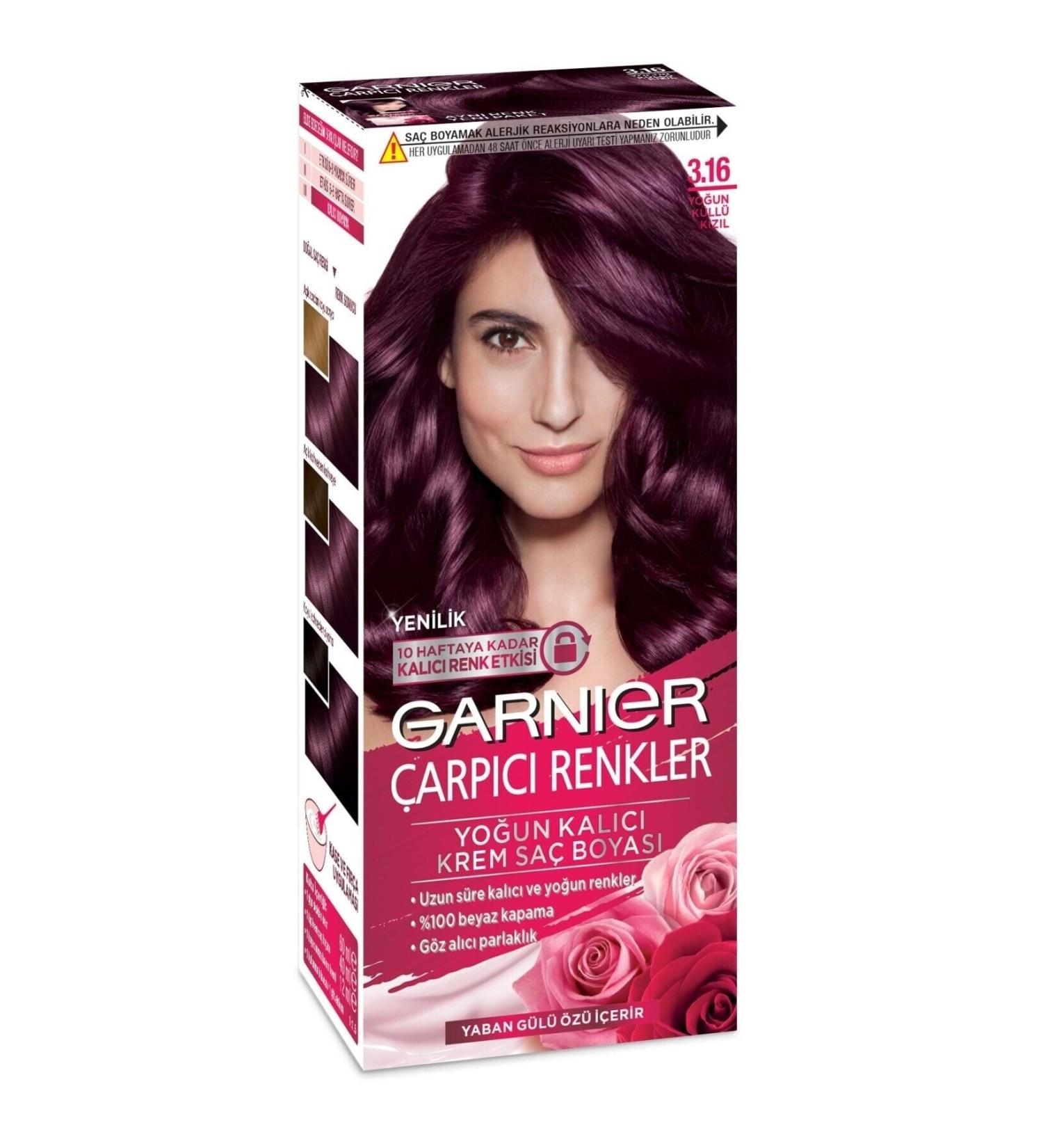 Garnier Striking Colors 3.16 Intense Ash Red