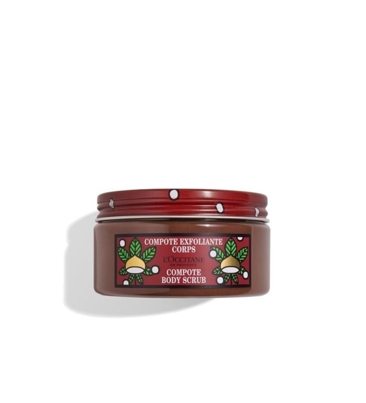 L'Occitane Shea Green Chestnut Compote Scrub - Shea Chestnut Body Scrub 200 Ml
