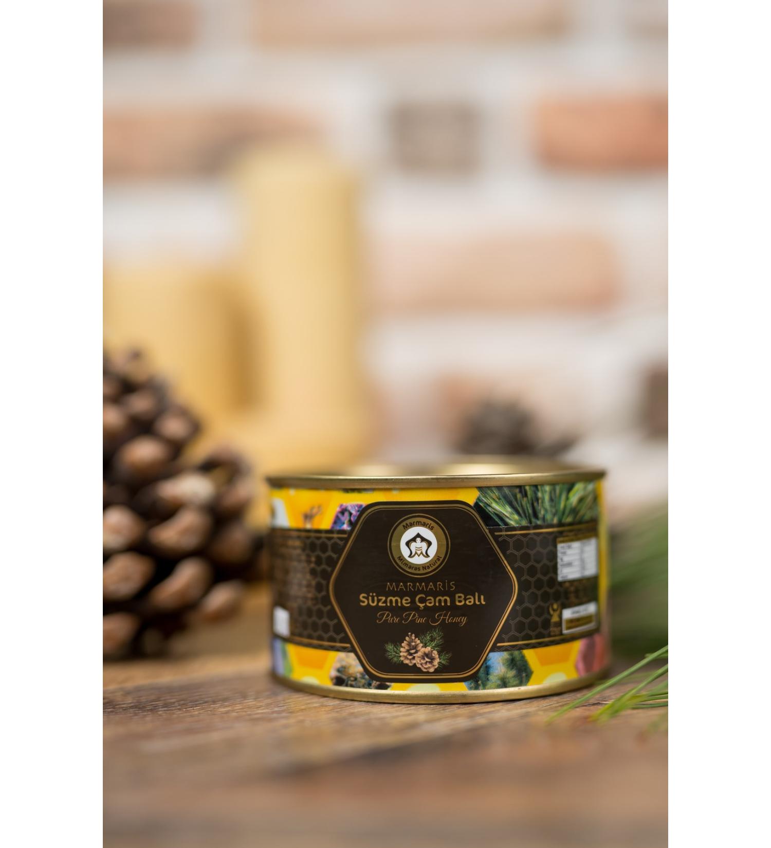 Marmaris Mimaras Natural Pine Honey 400gr Marmaris Raw Pine Honey - Buy Online on GoSupps.com