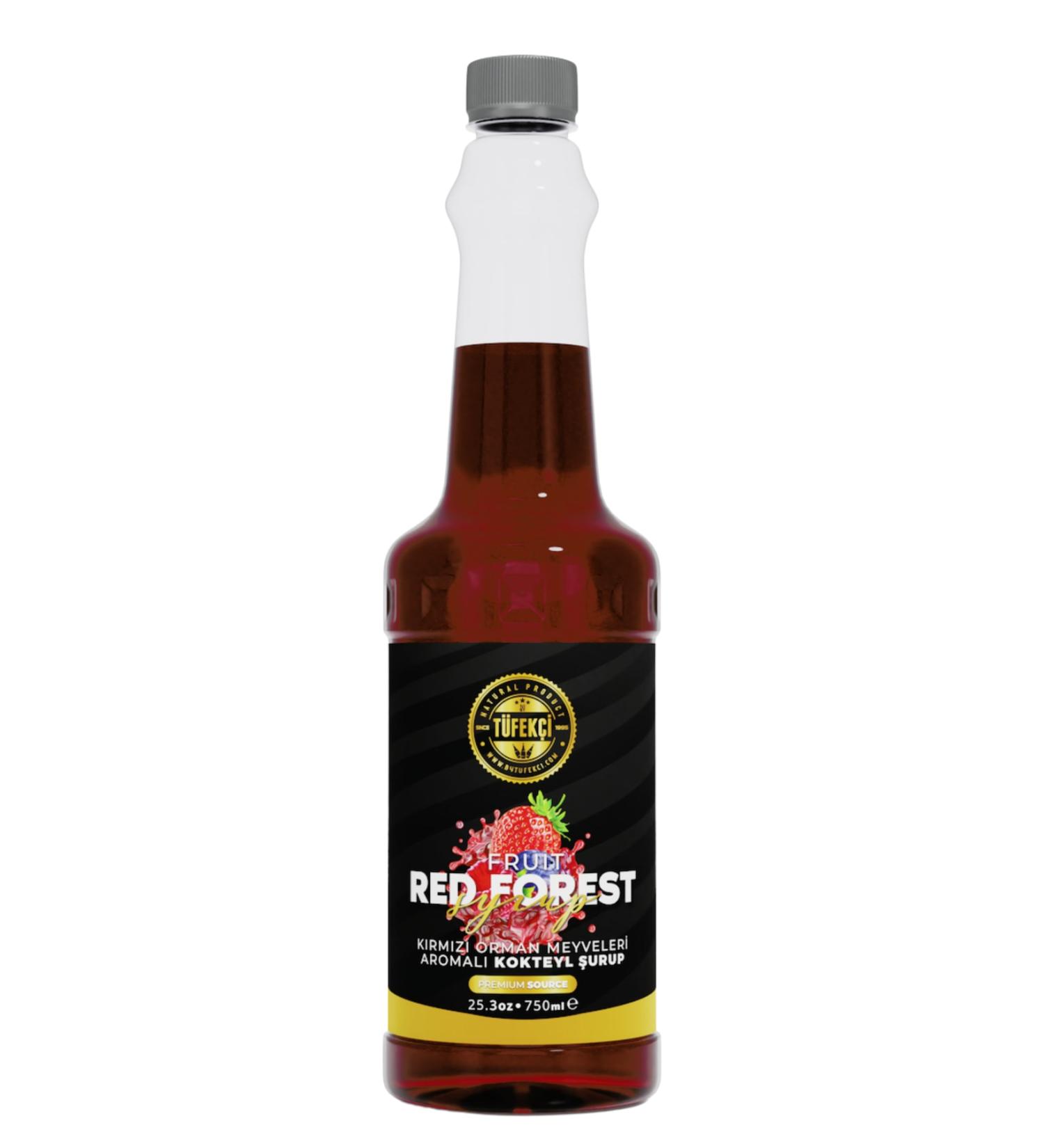 Red Forest Cocktail Coffee and Cake Syrup 750 Ml