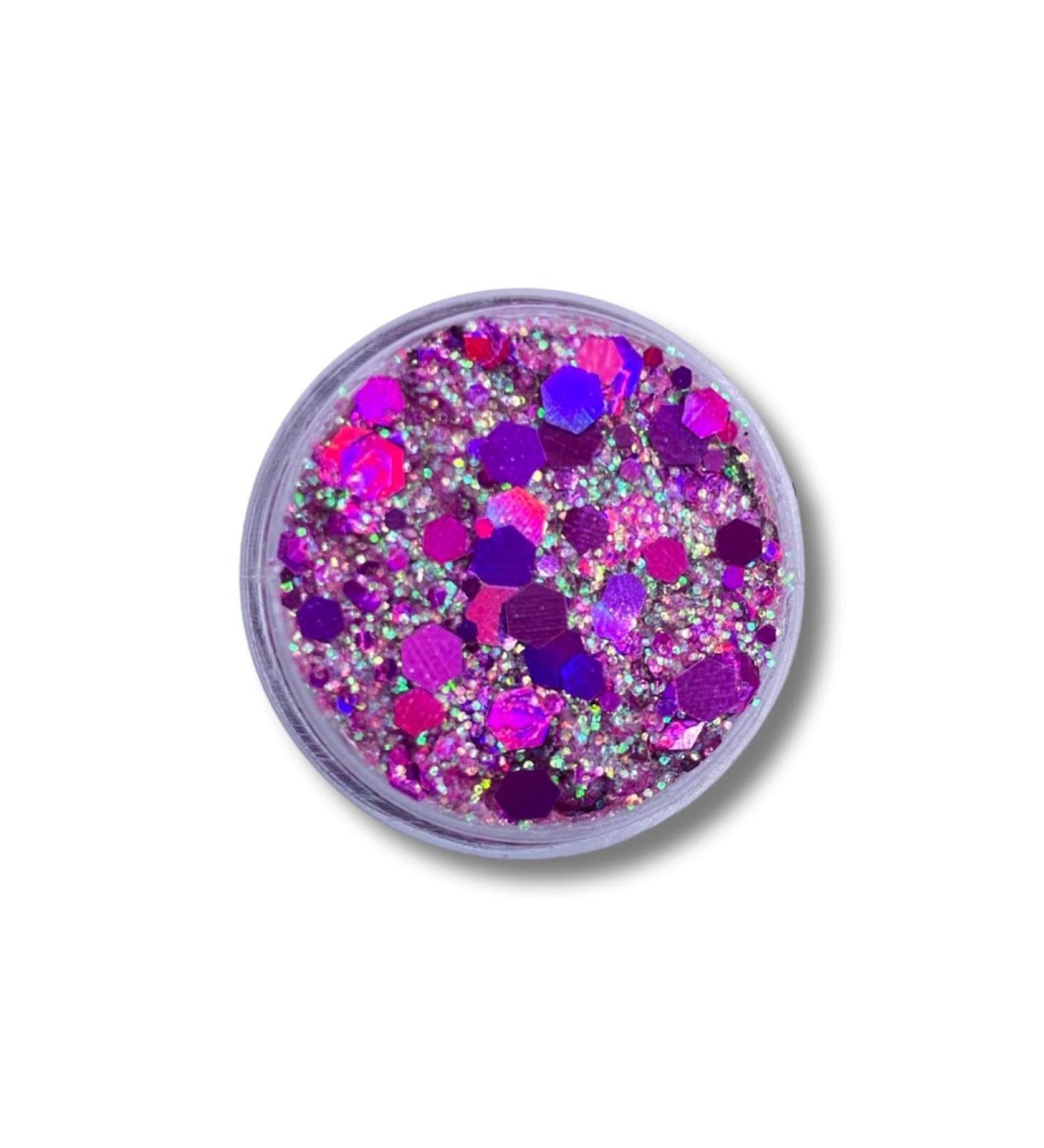 TIVA Gel Form Shiny Glitter Magic Purple