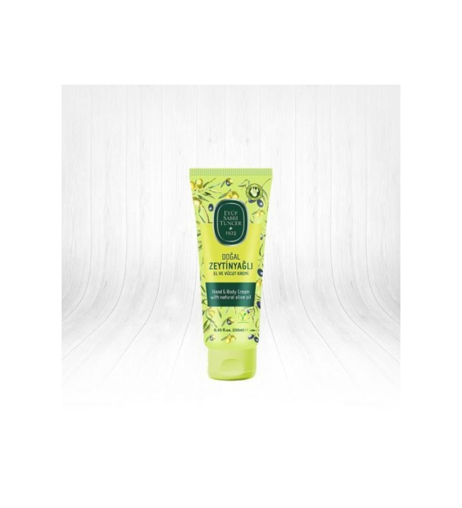 Ey p Sabri Tuncer Natural Olive Oil Hand and Body Cream 250 Ml