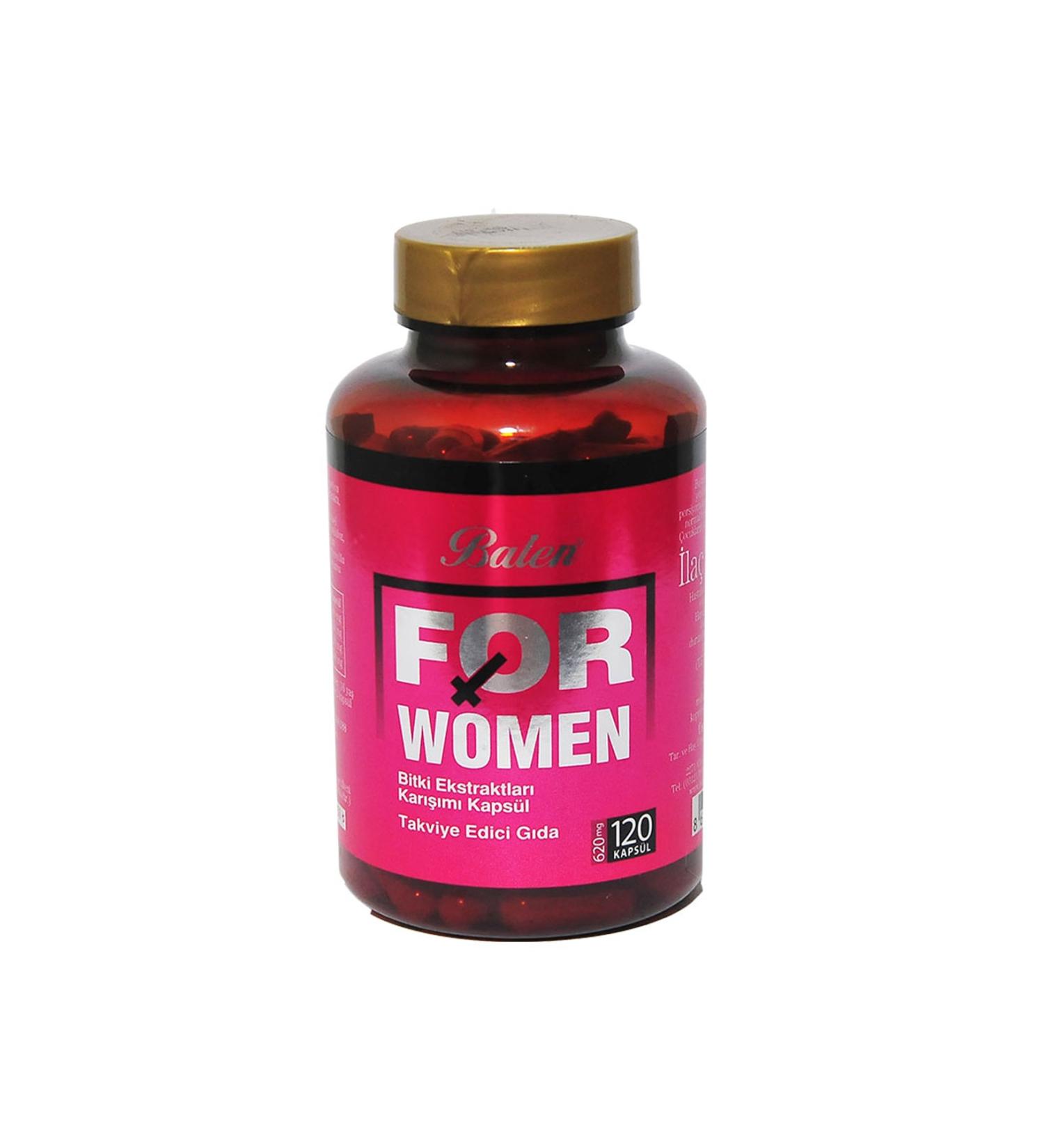 Balen For Women Herbal Mixture 120 Capsules - Buy Online on GoSupps.com