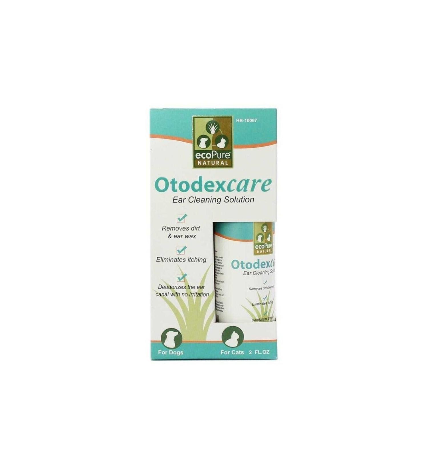 Ecopure Otodexcare Cat and Dog Ear Cleaning Solution 65 Ml