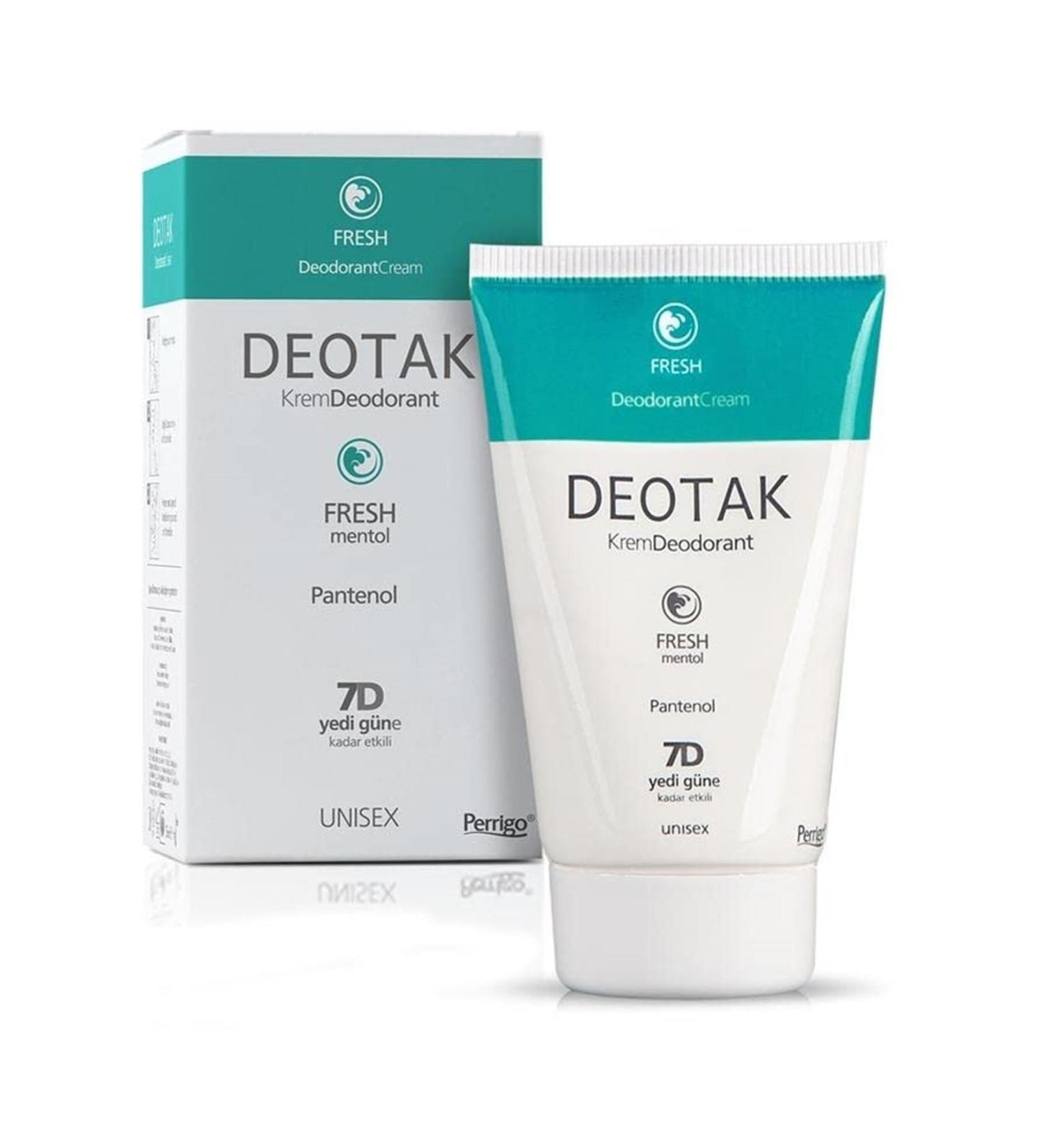 Deotak Fresh Cream Deodorant 35 Ml 1 Pack (1 X 35 Ml)