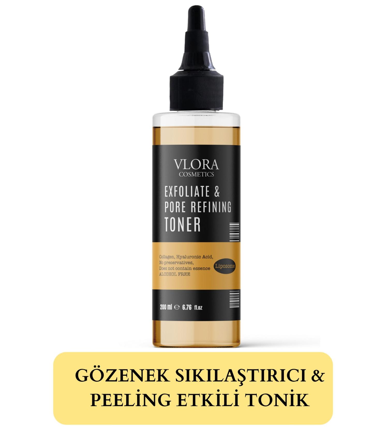 VLORA Pore Tightening and Purifying Tonic 200 Ml (Hyaluronic Acid + Collagen + Plant Stem Cell) - Buy Online on GoSupps.com