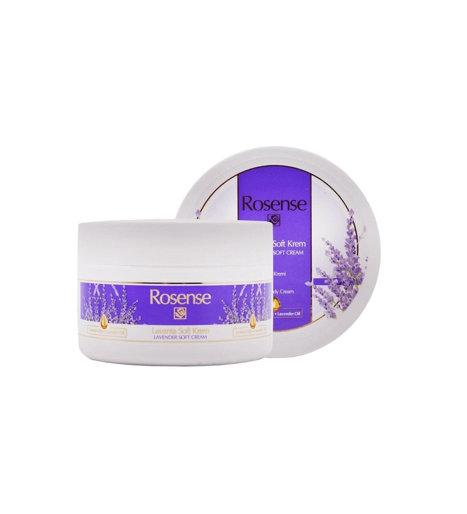 Rosense Lavender Soft Nourishing Hand and Body Cream 250 ml. Skin Moisturizing Revitalizing Nourishing