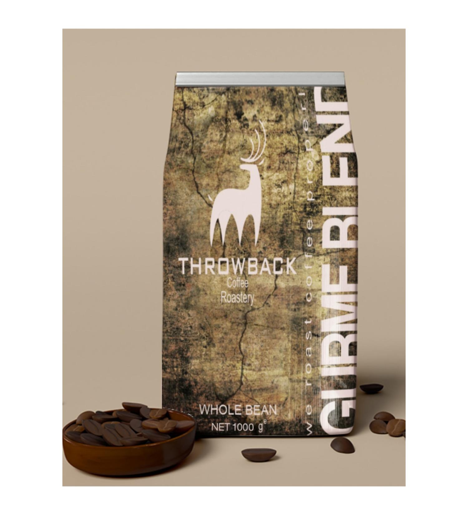 Throwback Coffee Co Gurmeblend Coffee 1000gr