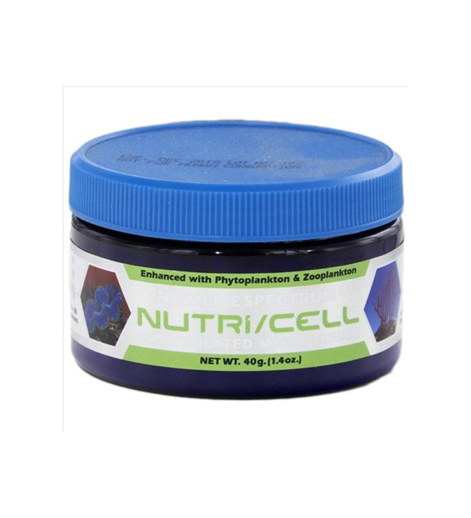 New Life Spectrum Nutri/cell 40 Gr. Coral Food