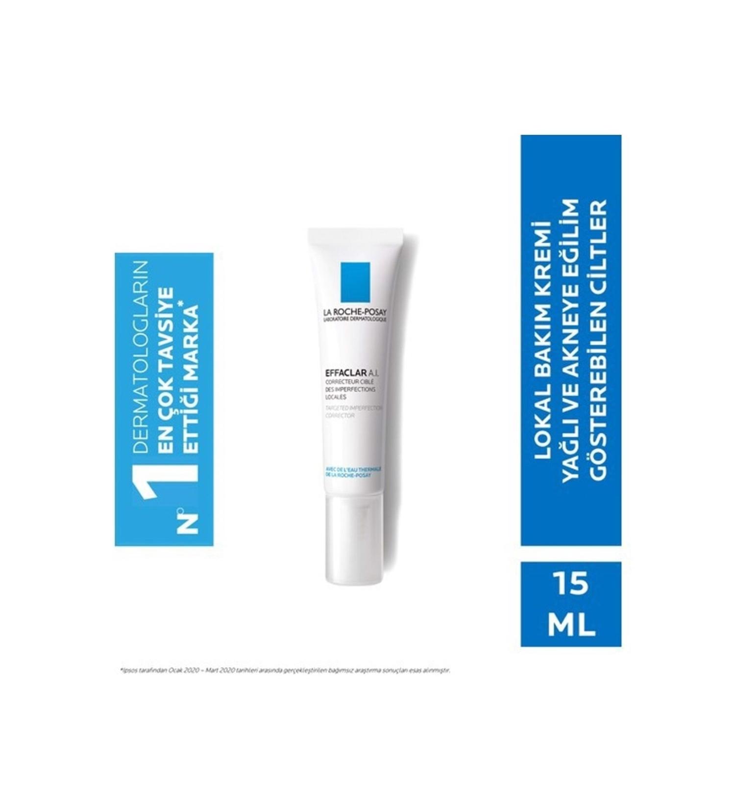 La Roche Posay La Roche-posay Effaclar A.i. Anti-Skin Imperfection Cream For Sudden And Local Appearances 15 Ml