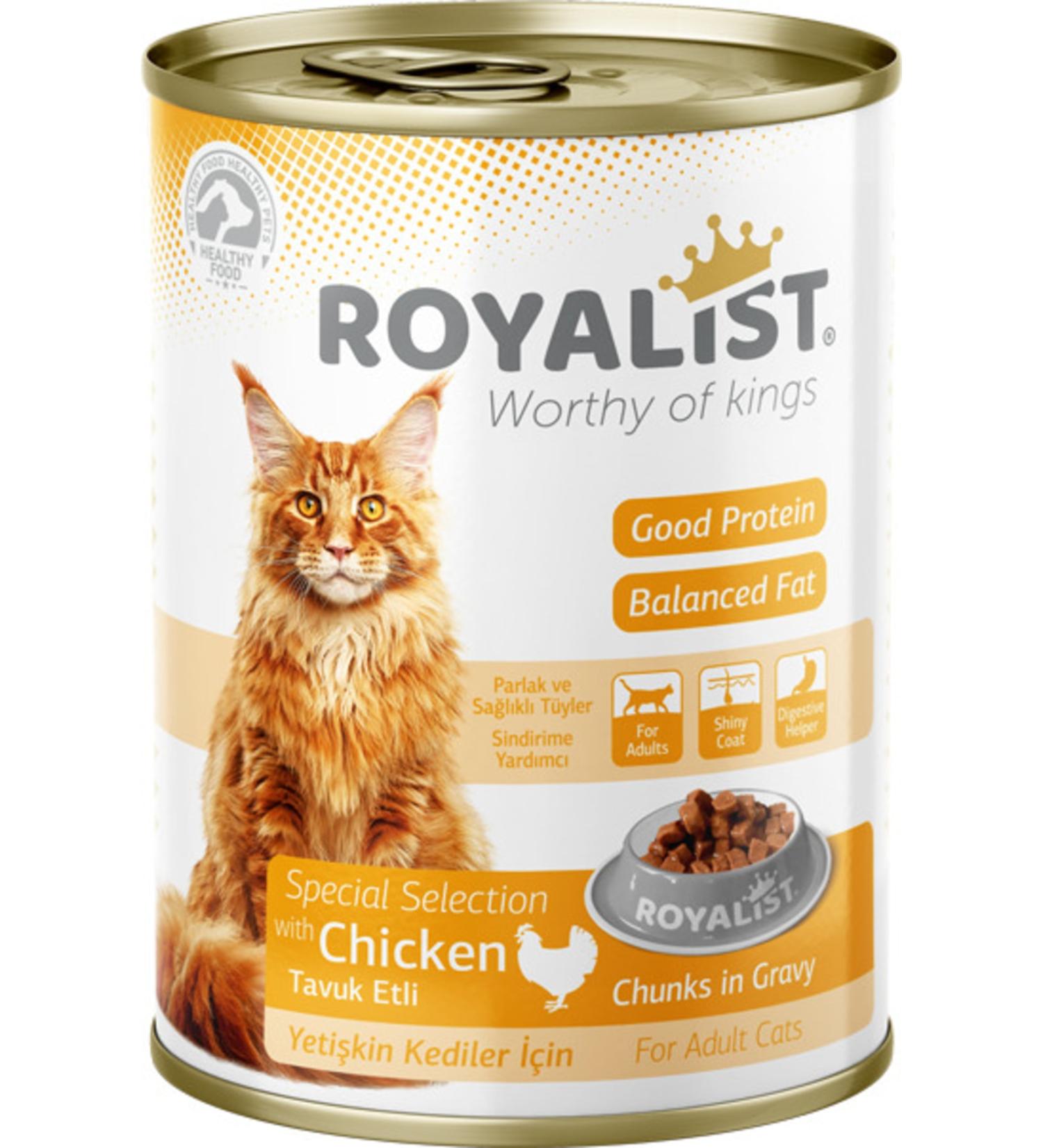 ReyonOn Cat Chicken Canned 400 Gr X 12'li