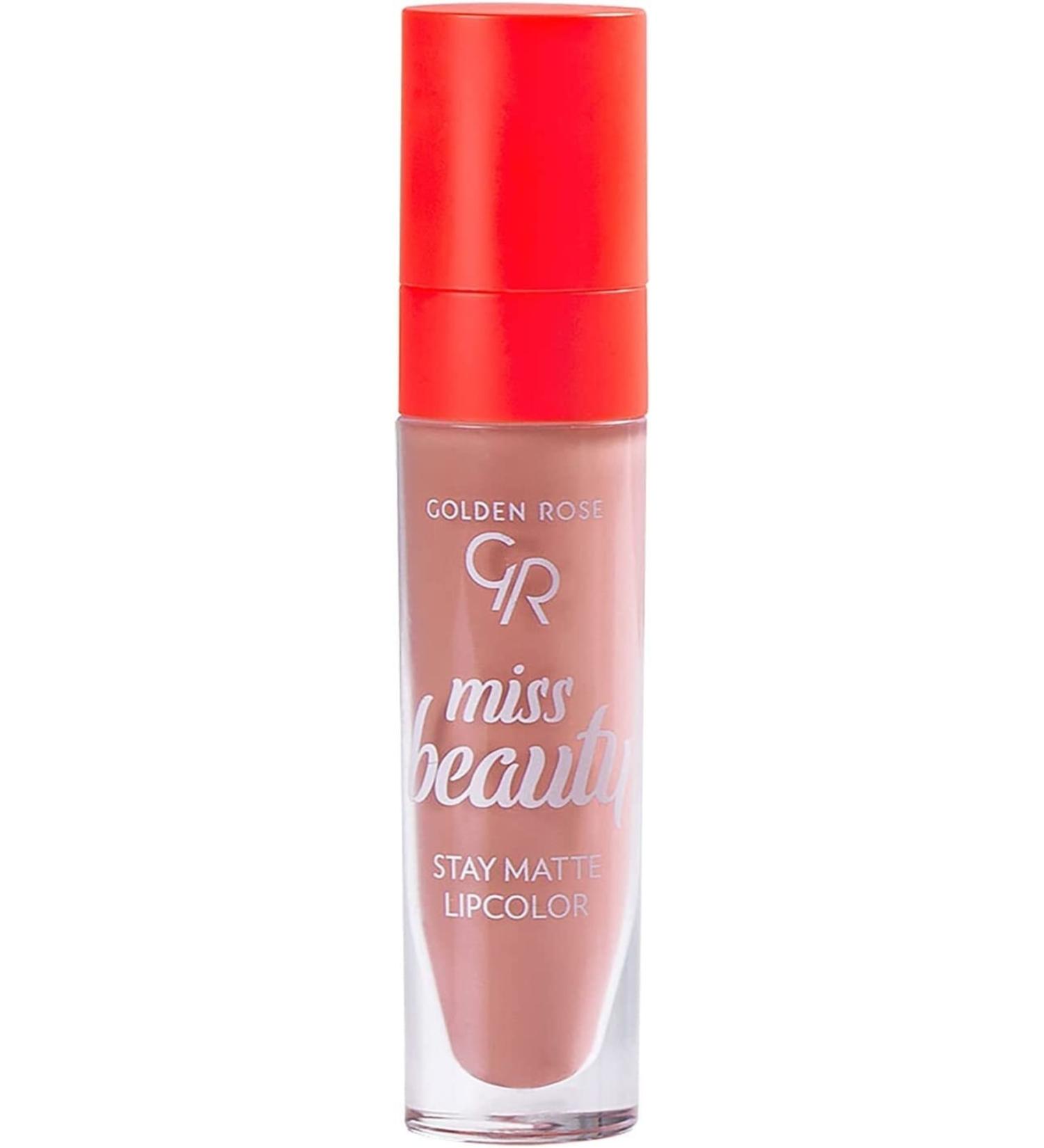 Golden Rose Miss Beauty Stay Matte Lipcolor Lipstick No:01 Blush Nude