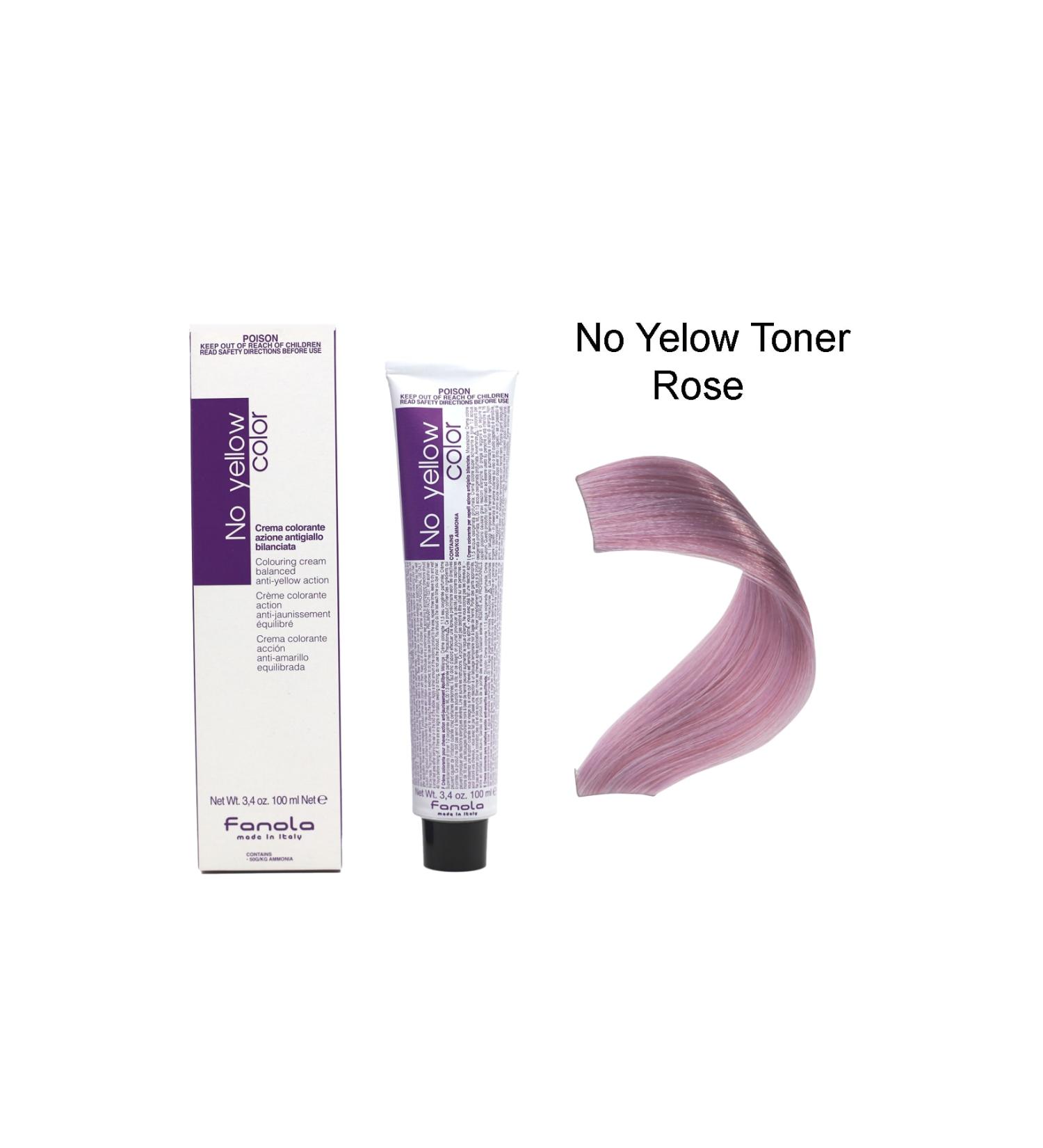 Fanola No Yellow Color Toner Rose 100ml