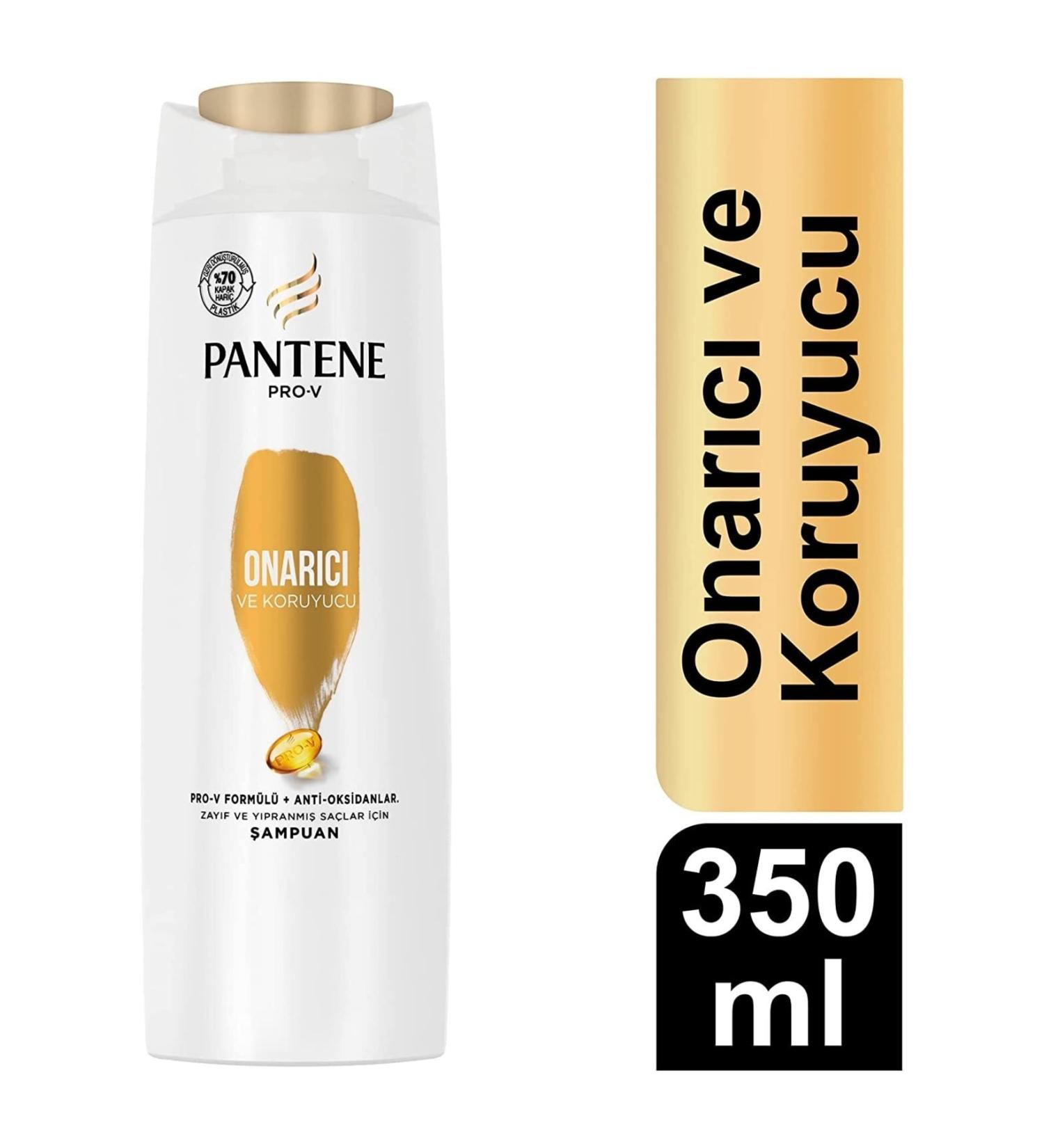 Pantene Pro-v Repairing and Protective Shampoo for Damaged Hair 350 Ml - Buy Online on GoSupps.com