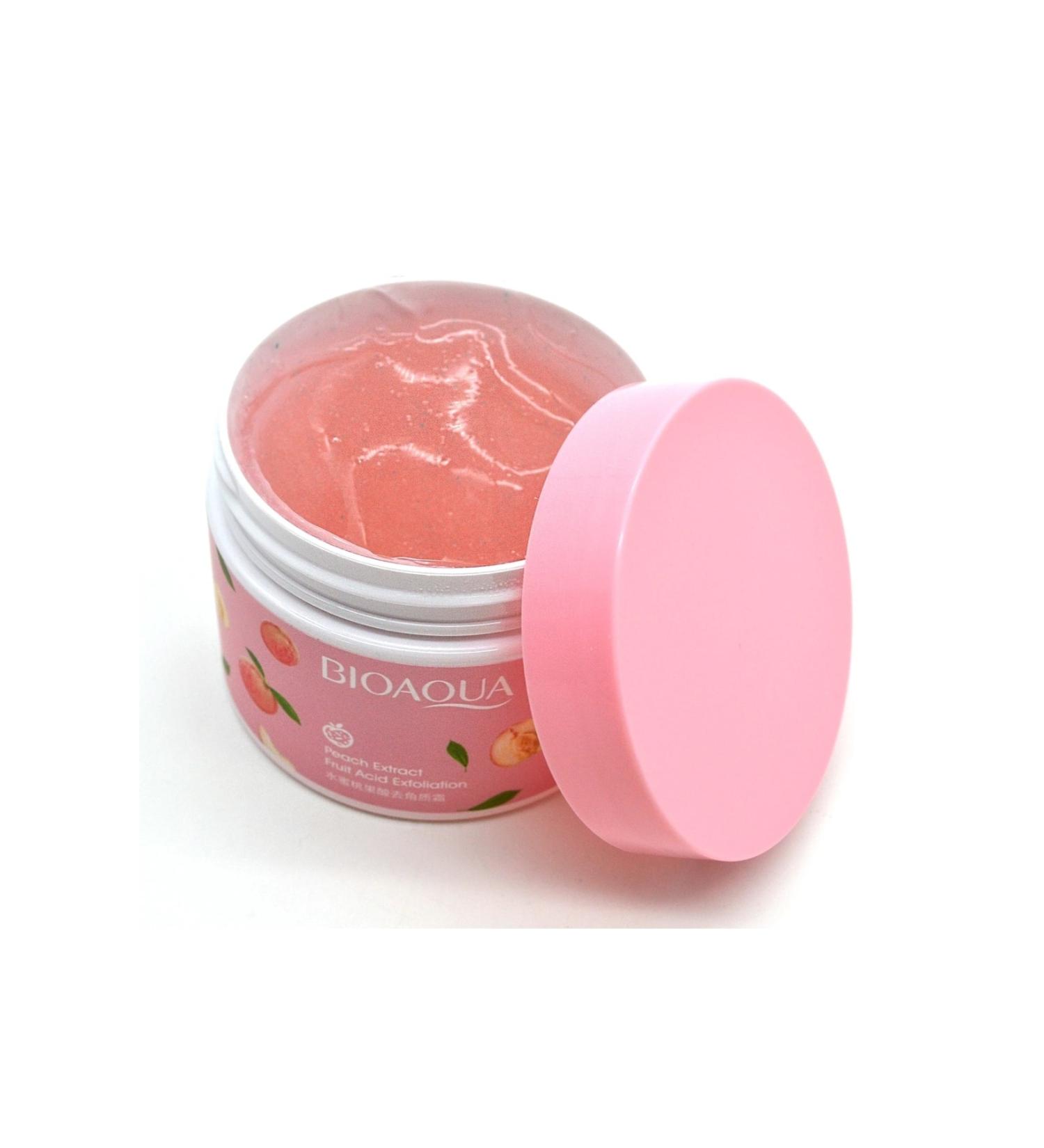 BIOAQUA Peach and Fruit Acid Anti-Stain Brightening Facial Peeling 140 Gr - Buy Online on GoSupps.com