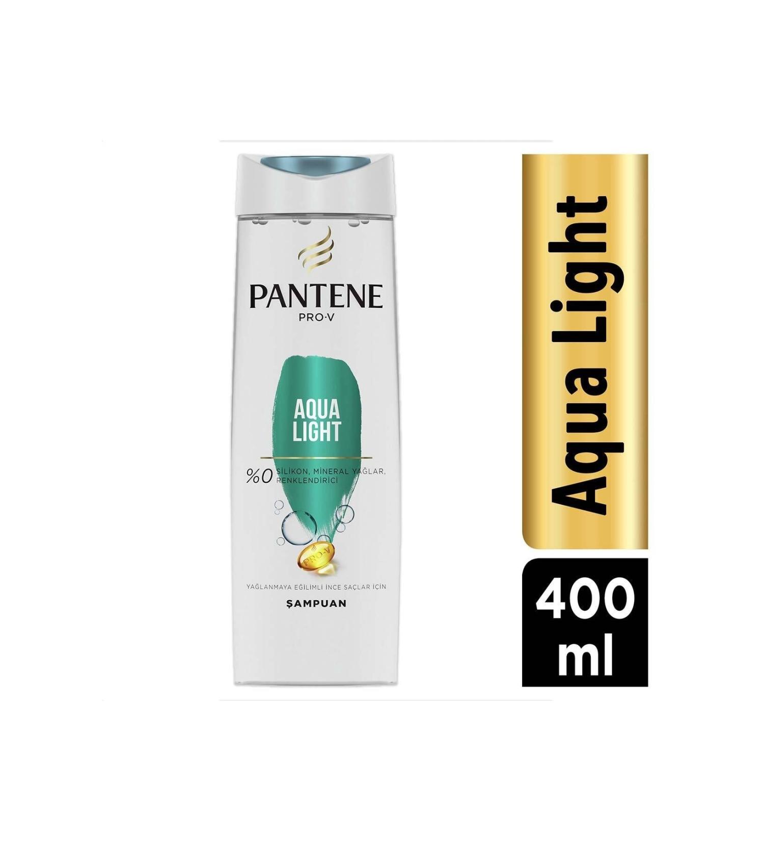 Pantene Pro-v Aqualight Shampoo For Oily Hair 400 ml - Buy Online on GoSupps.com
