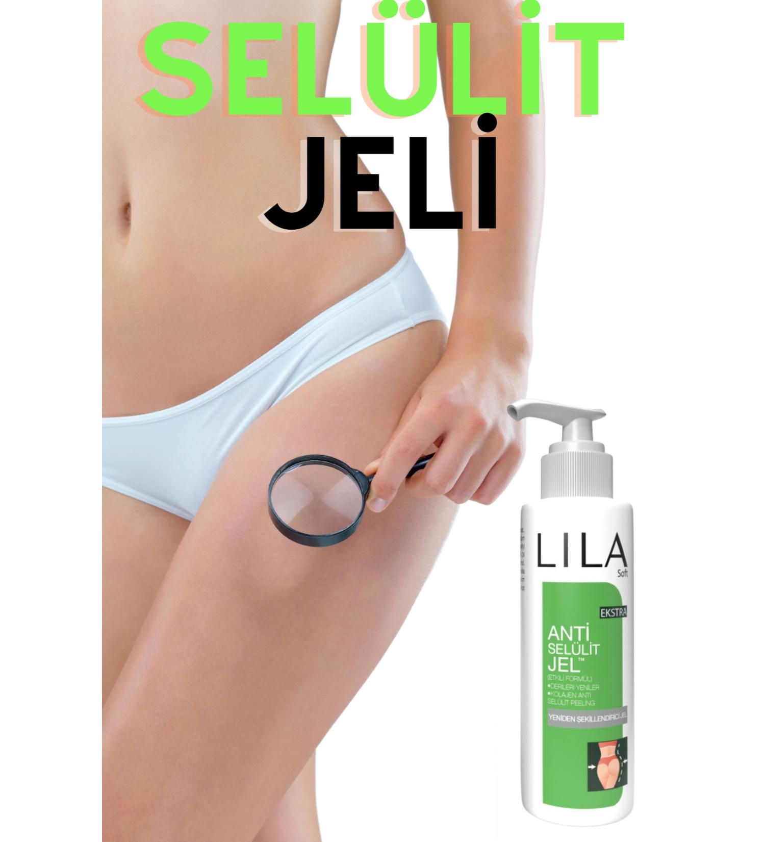 Lila Soft Anti-cellulite and Anti-Stretch Regional Slimming Body Firming Cellulite-Slimming Care Cream
