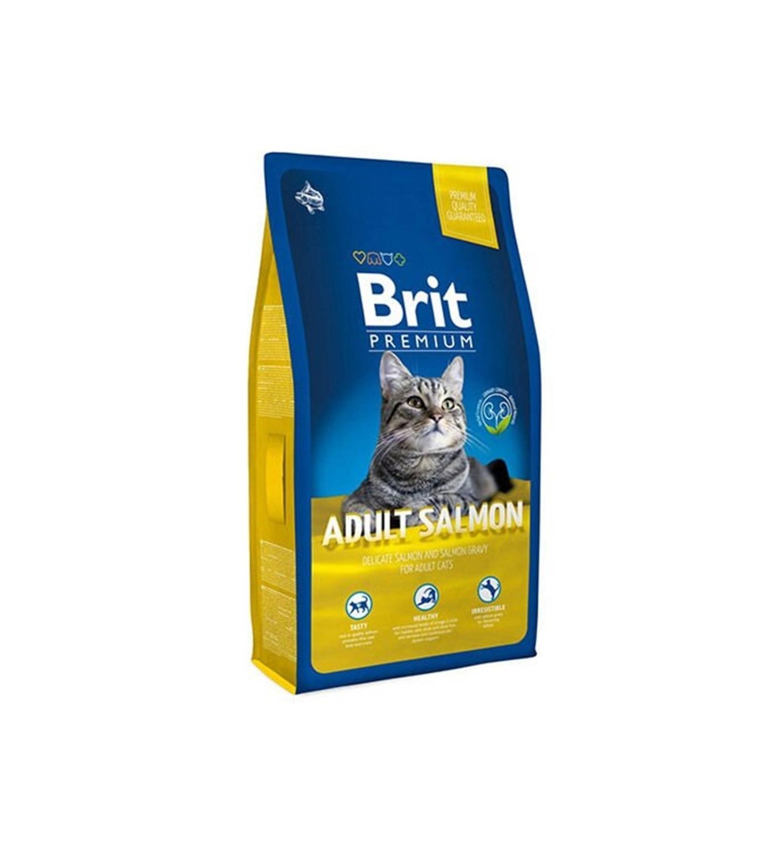 Brit Care Premium Salmon Adult Cat Food 8 Kg
