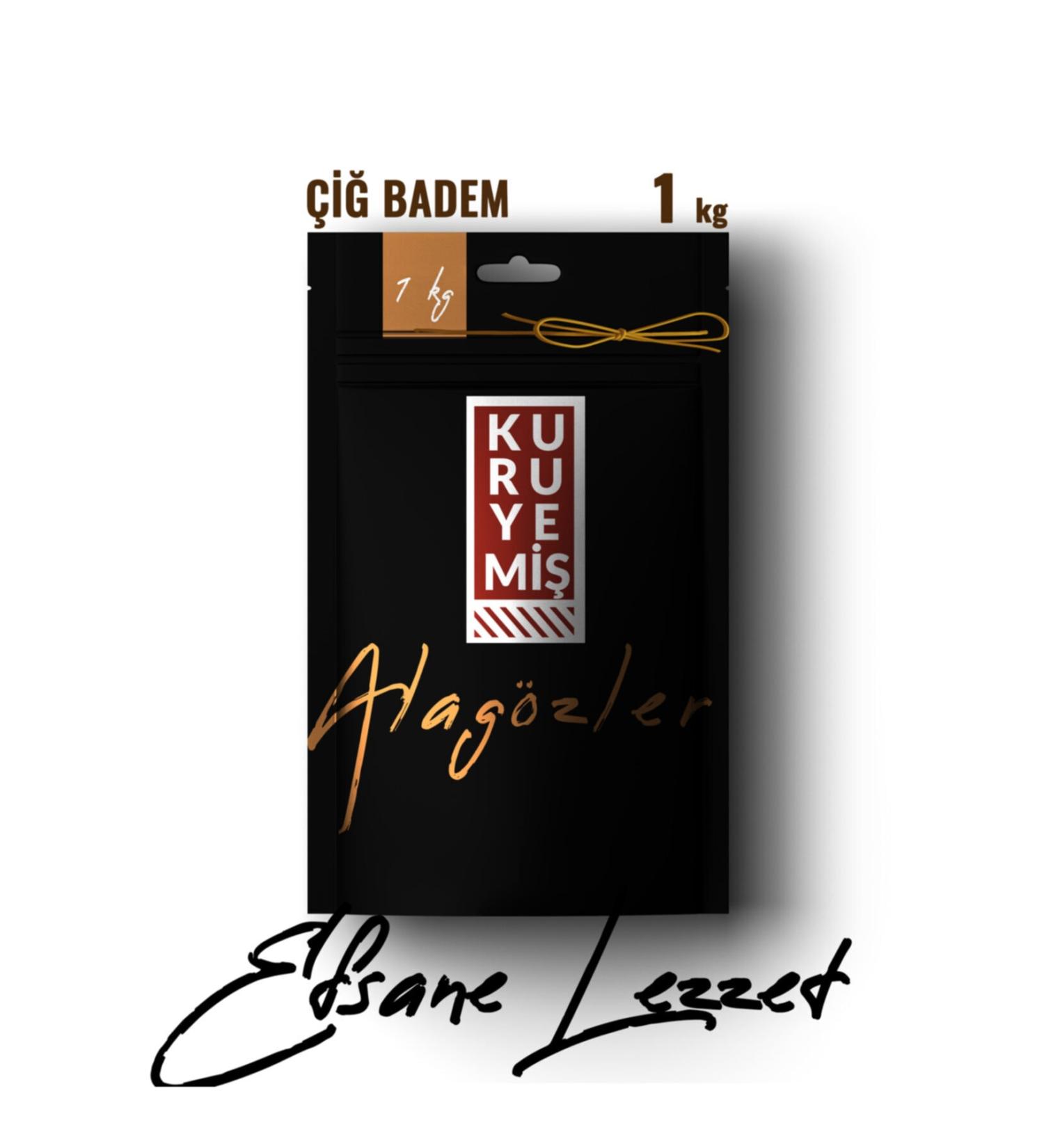 ALAG ZLER Raw Almonds 1 Kg - Buy Online on GoSupps.com