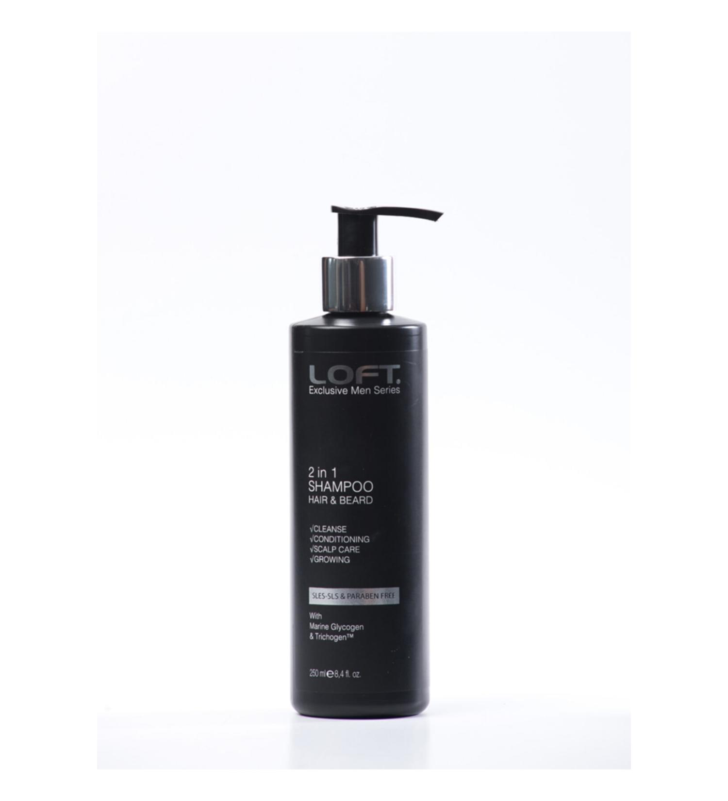 Loft 2 In 1 Shampoo Men's Shampoo 250ml.
