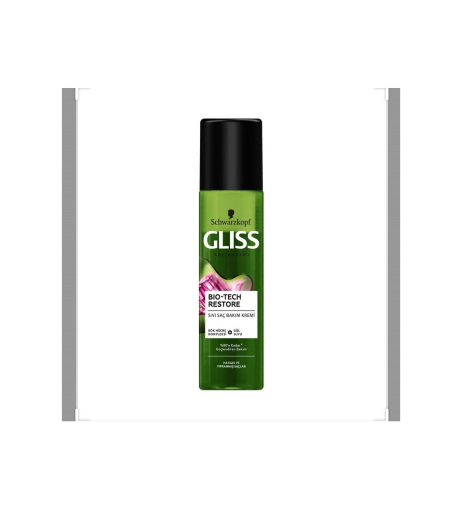 Gliss Liquid Conditioner Bio-tech Restore 200 Ml