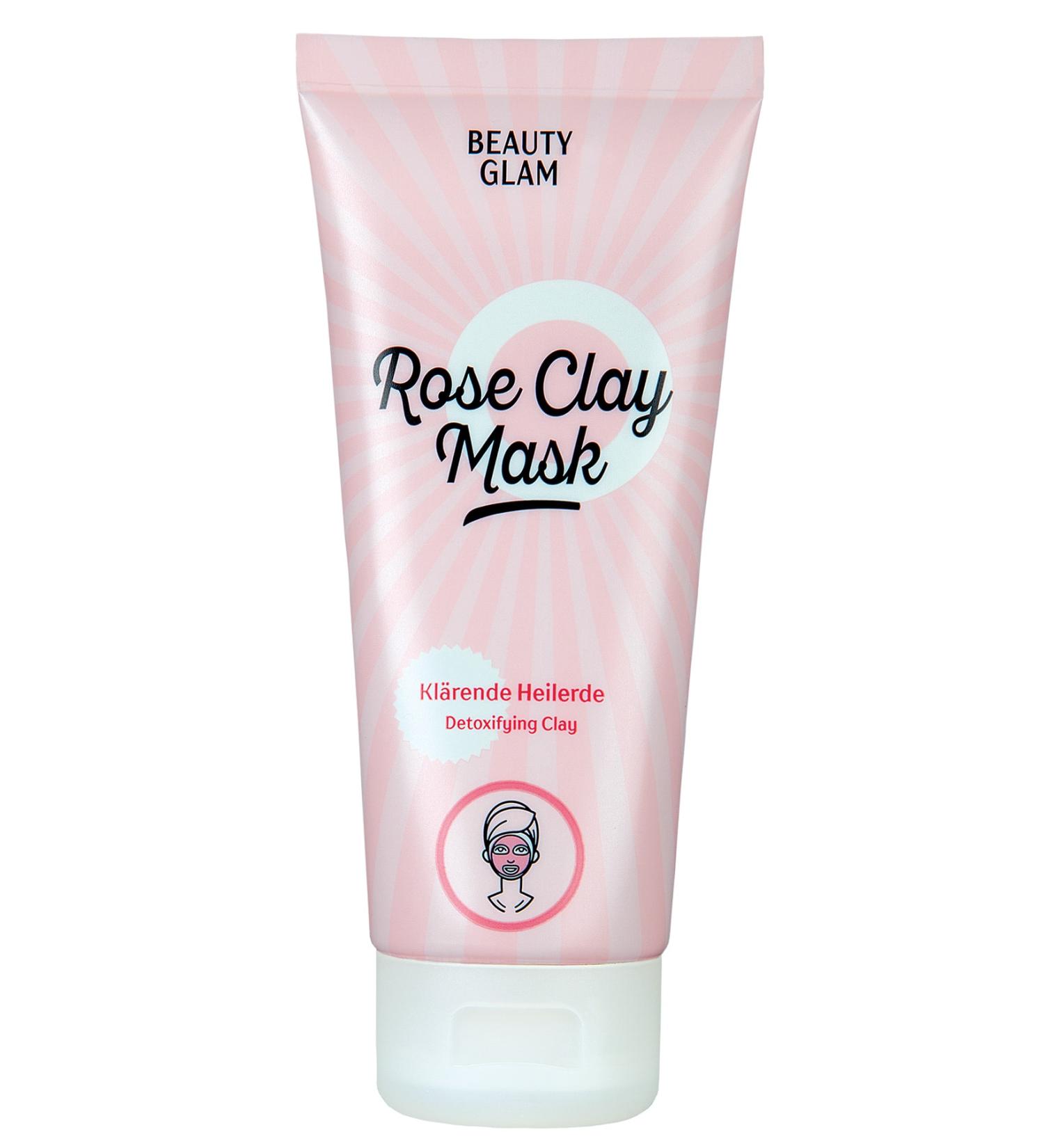 Beauty Glam Vegan Rose Clay Mask 100 Ml.