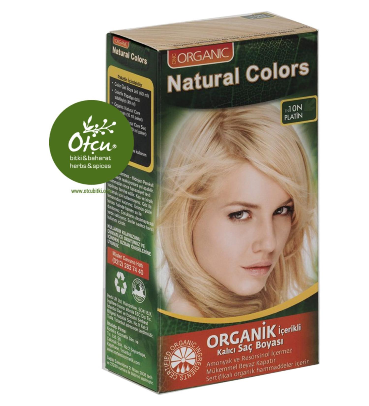 Natural Colors 10n Platinum Organic Hair Dye